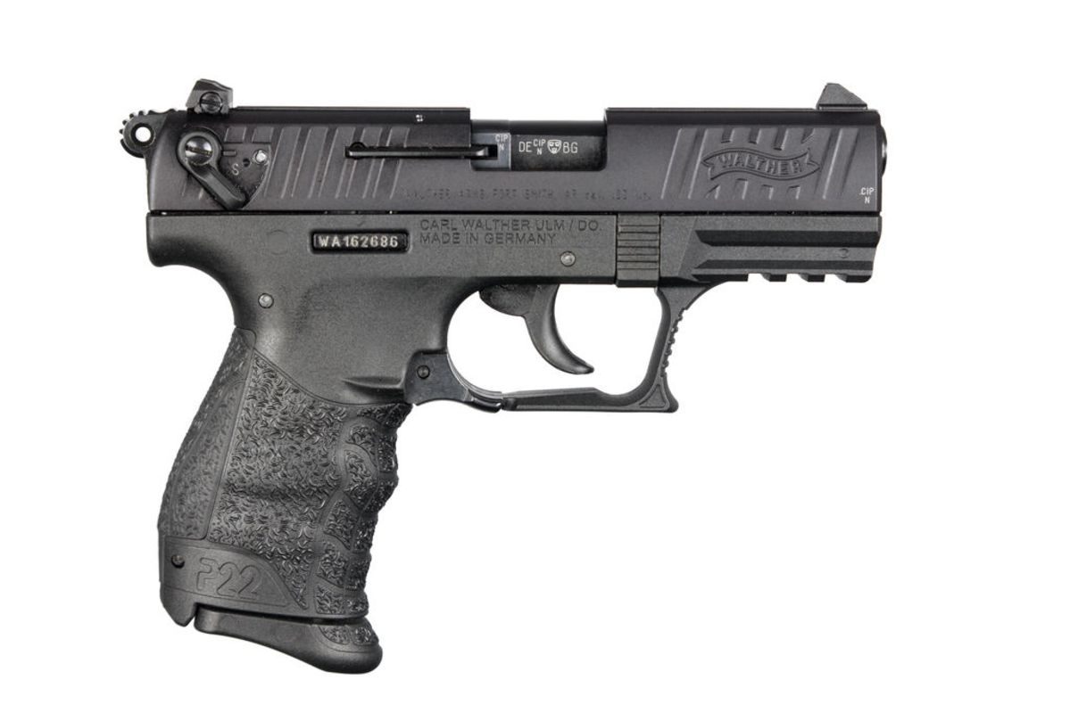 Walther P22 *CA Compliant 22 LR 10+1 3.42" Matte Black Tenifer 5120333-img-2