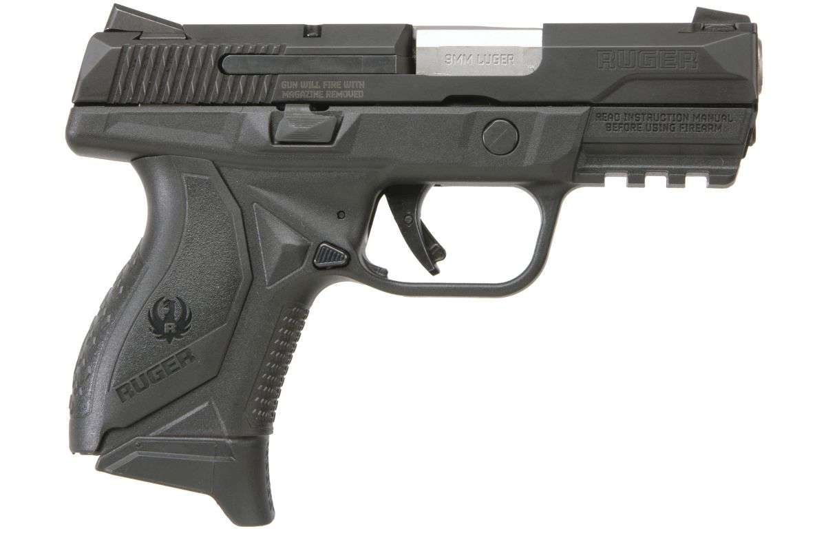 Ruger American Pistol Compact 9mm 3.55" Barrel 17+1 Black Polymer 8635-img-2