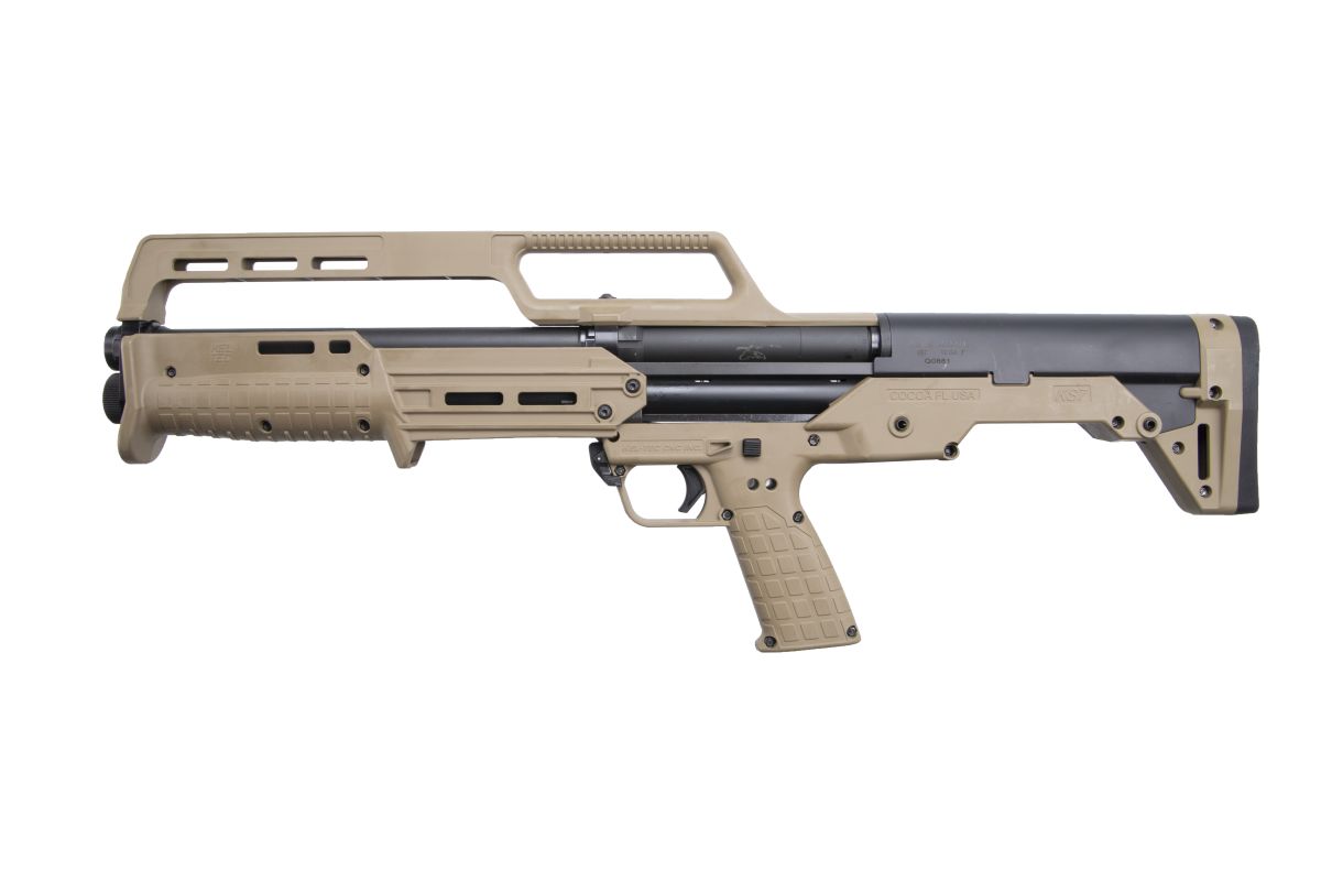 Kel-Tec KS7 Tan 12 Gauge 18.50" 3" 6+1 Rec/Barrel Polymer Fixed KS7TAN-img-3