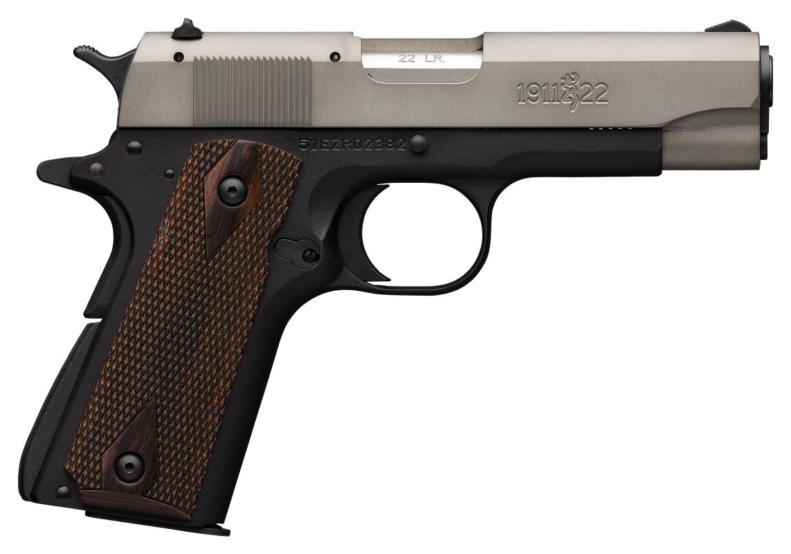 Browning 1911-22 A1 Compact *CA Compliant 22 LR 10+1 3.63" Gray 051880490-img-1