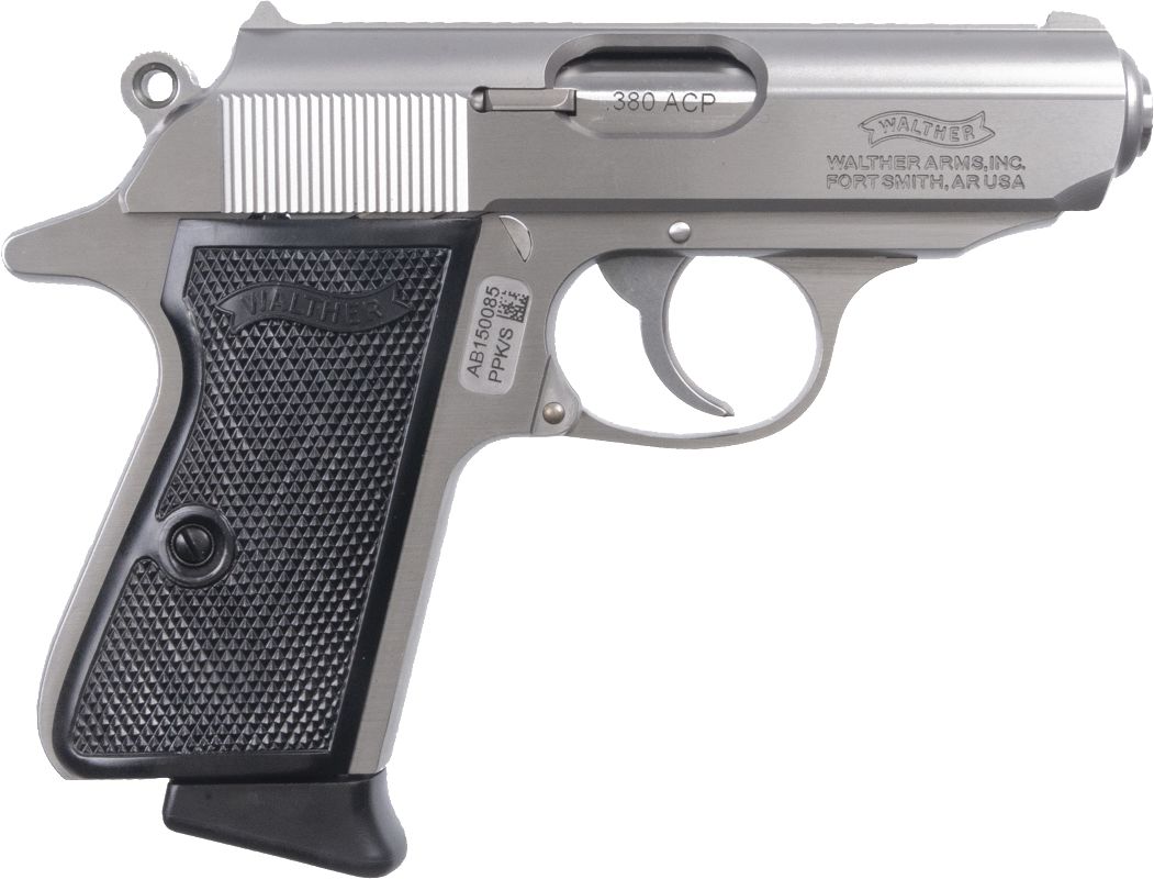 Walther PPK/S 380 ACP 7+1 3.30" Barrel Stainless Zinc Alloy Frame 4796004-img-1