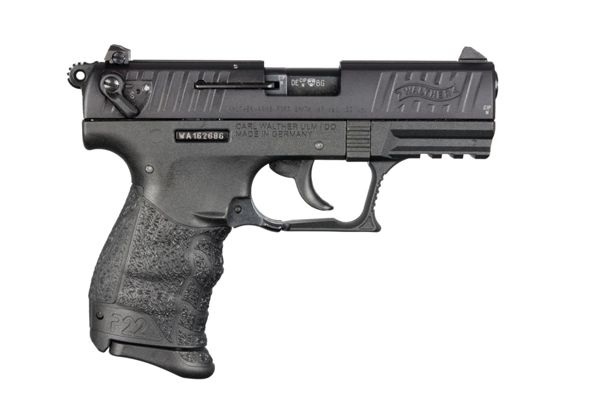 Walther P22 *CA Compliant 22 LR 10+1 3.42" Matte Black Tenifer 5120333-img-1