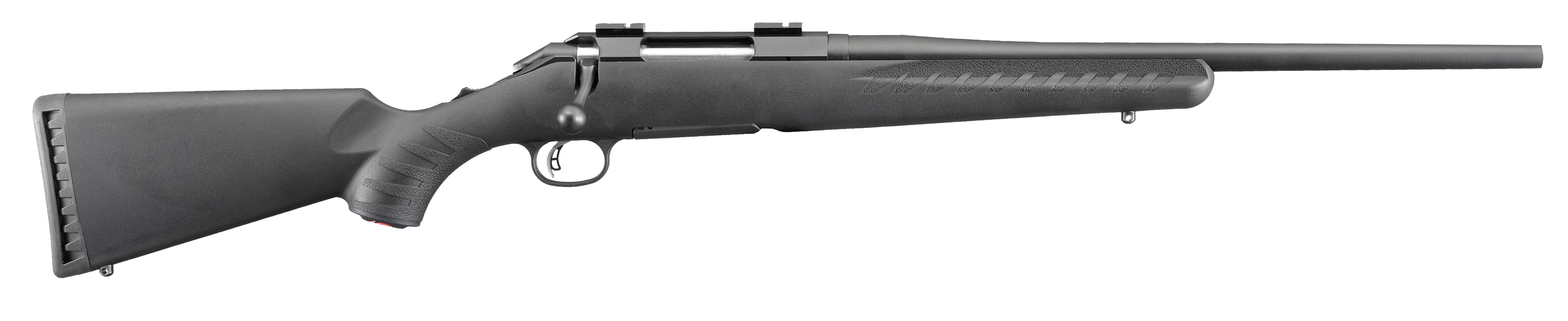 Ruger American Compact 7mm-08 Rem 4+1 18" Barrel Matte Black Alloy 6909-img-1