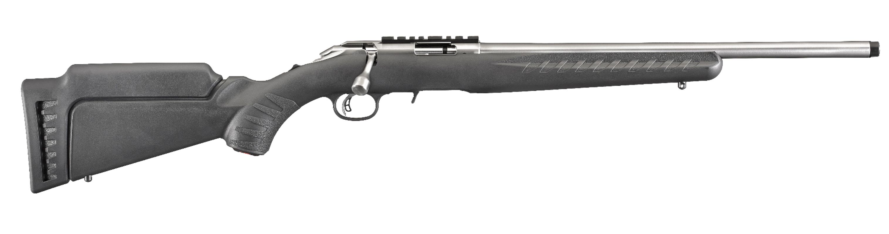 Ruger American Rimfire 22 WMR 9+1 18" Barrel Satin 416 Stainless Steel 8352-img-1