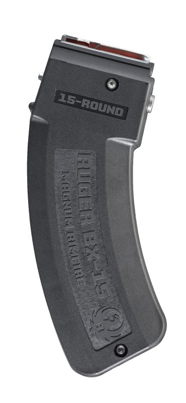 Ruger BX-15 15rd Magazine Fits American Rimfire/77 17 HMR/22WMR Black 90585-img-1