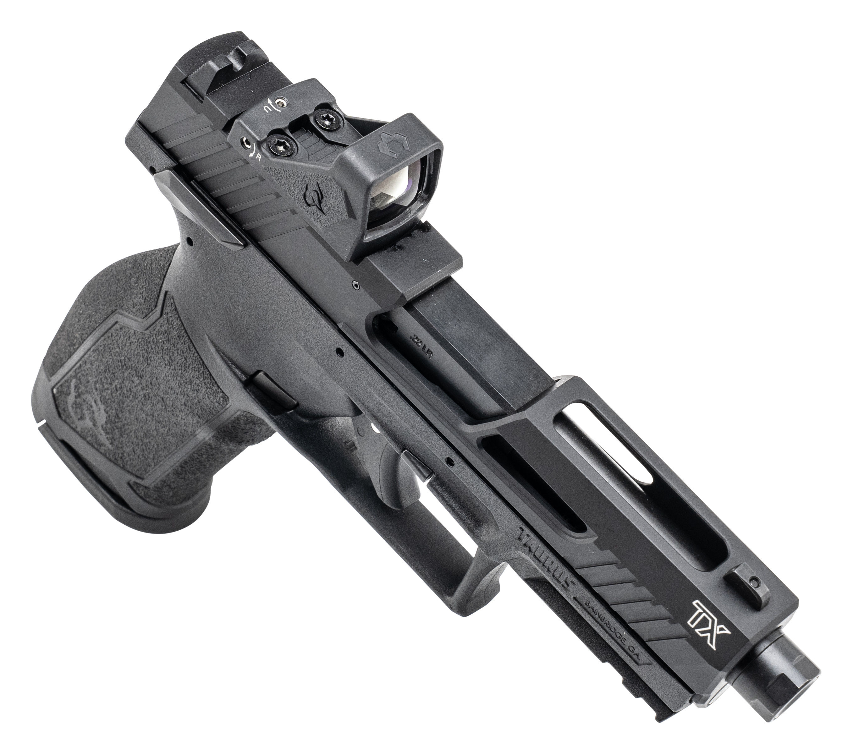 Taurus 1-2TX22P141-RD - TX22 Viridian - Pistol: Semi-Auto - 22 LR