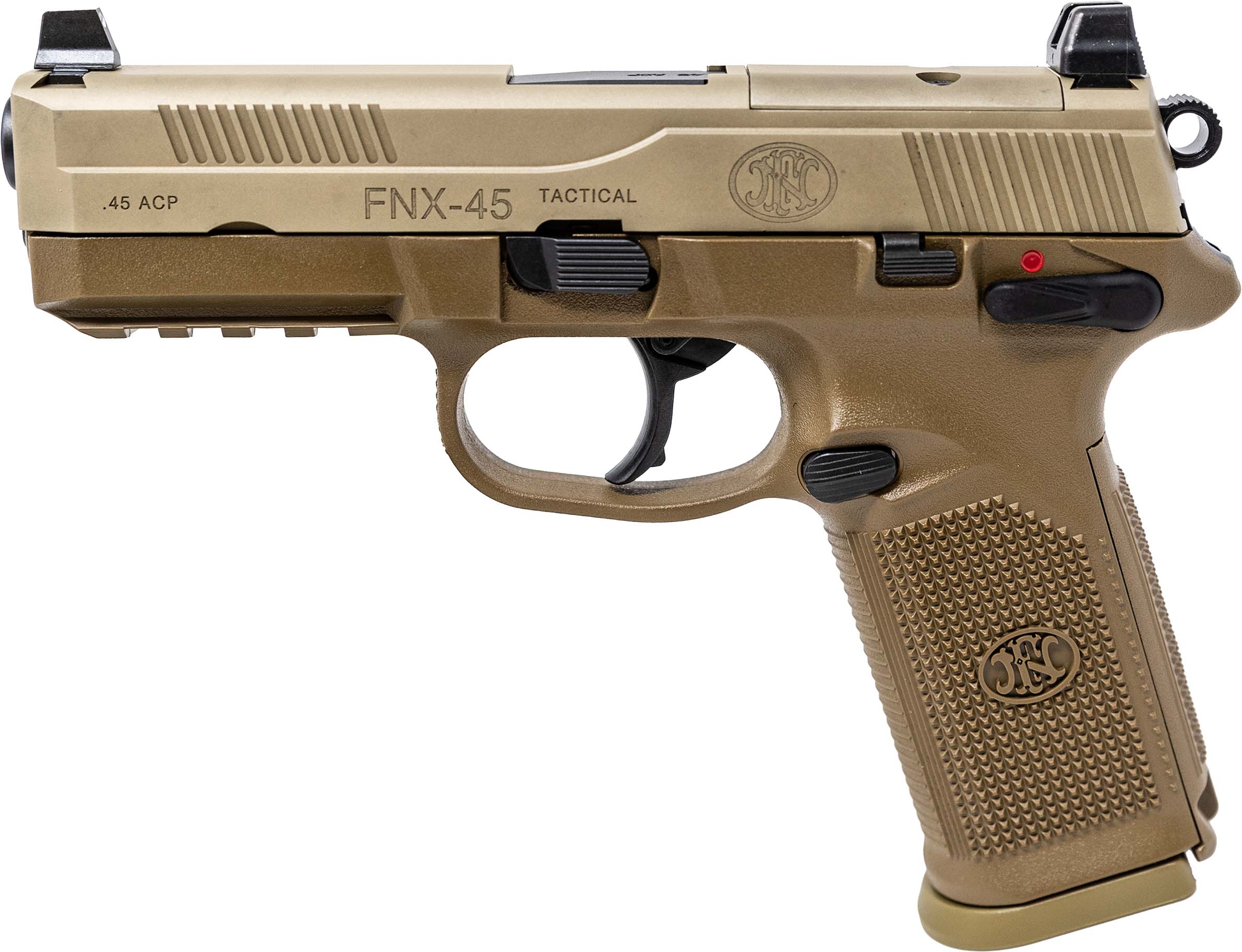 【動作確認済】 FNX-45 TACTICAL TAN セット FN America 66-102272 - FNX-45 Tactical - Pistol: Semi-Auto - 45