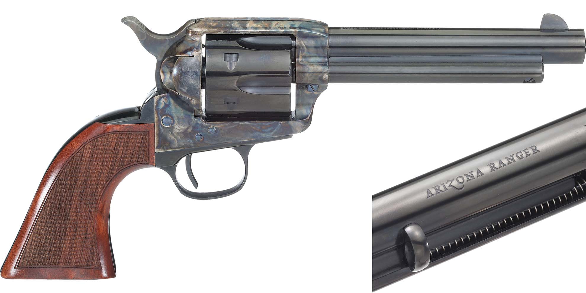 Cimarron Firearms CIM AZ RANGER SA REV 357 5.5B