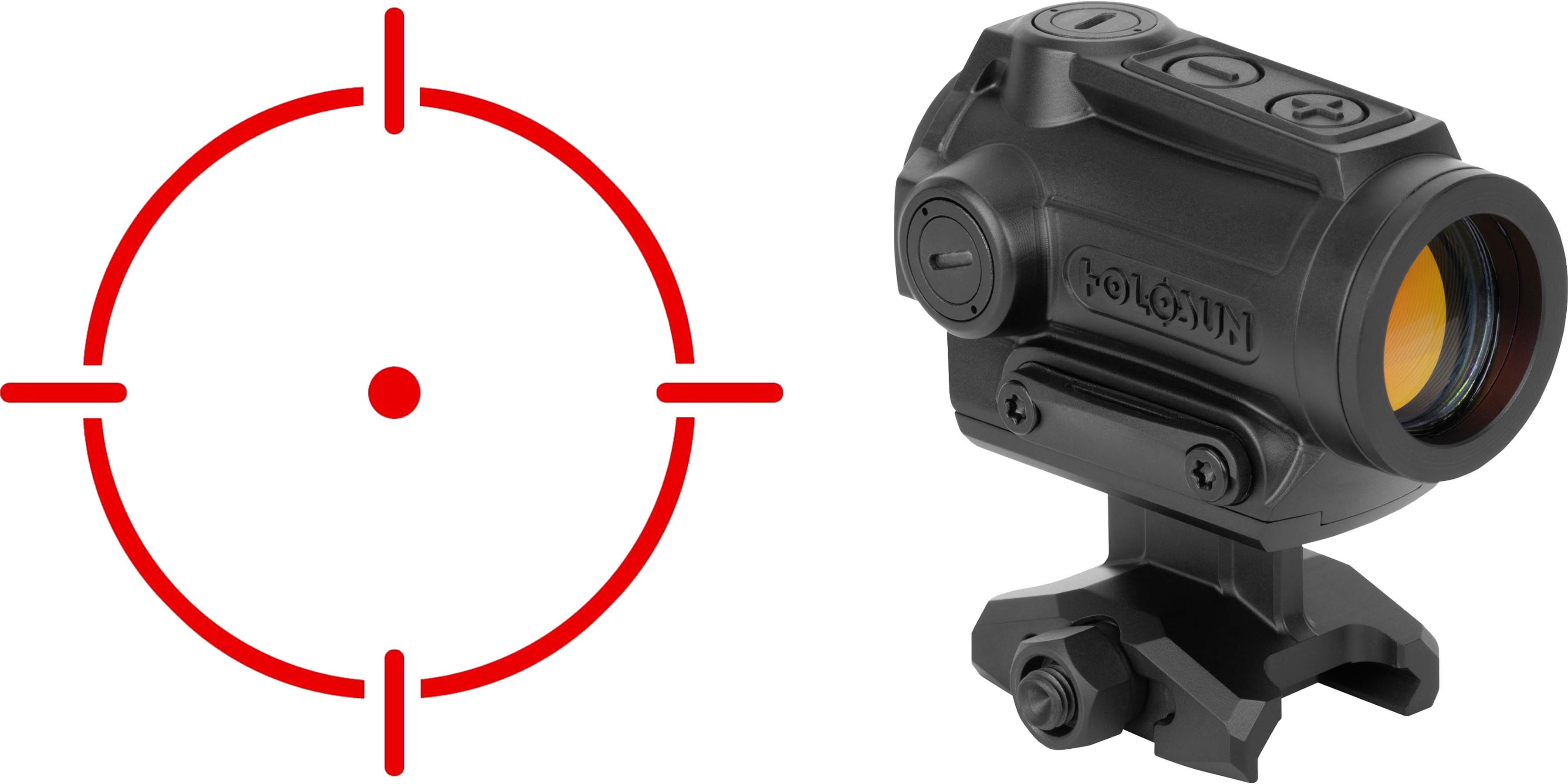 Holosun ARO-MRS-RD - RED DOT - ARO-MRS - 1 - 22mm - Red 65 MOA