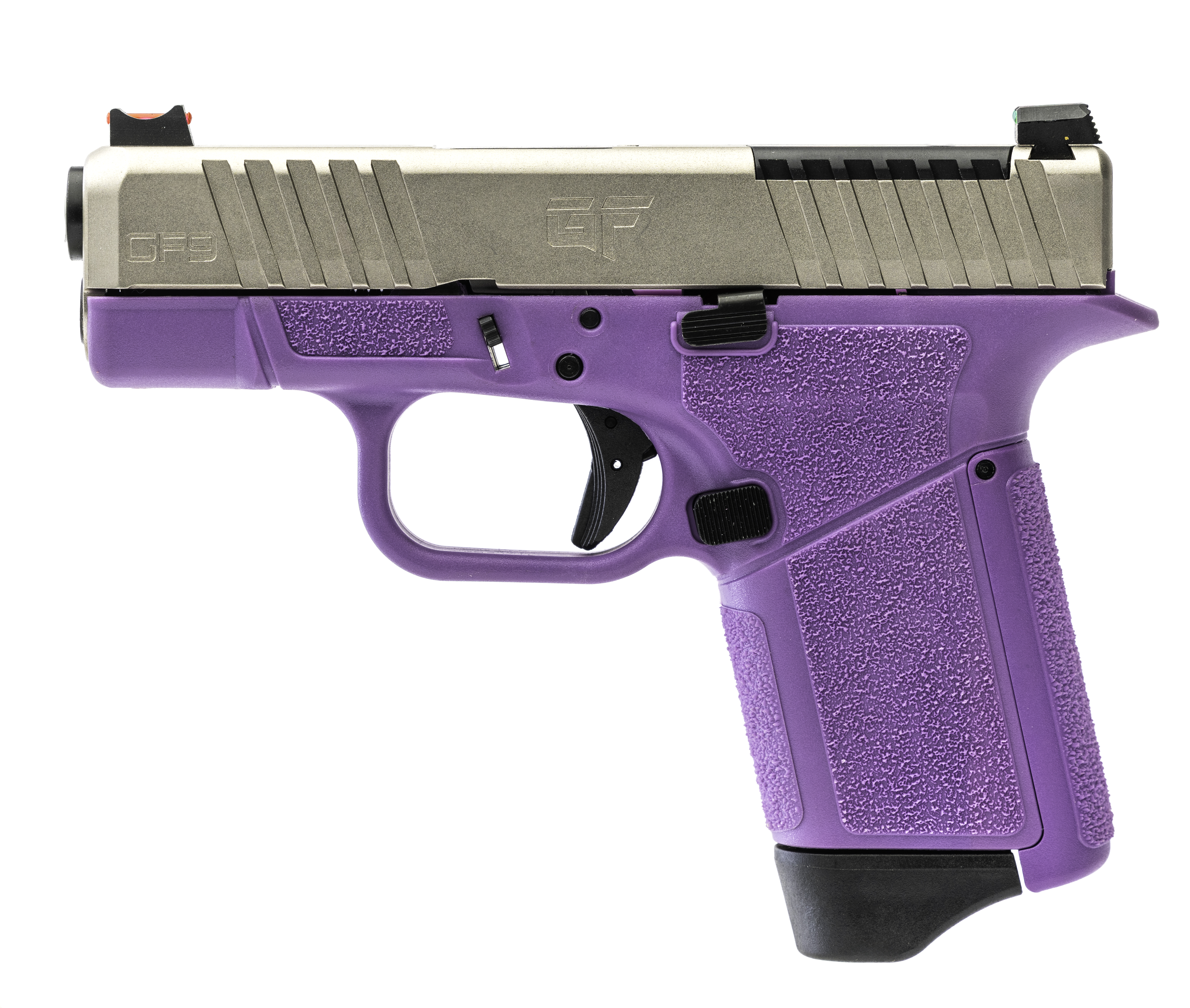 Y1162 gfc GNR9-200 Washed Purple アウトレット GForce Arms GF932512PUN - GF9 Rapture - Pistol: Semi-Auto - 9MM