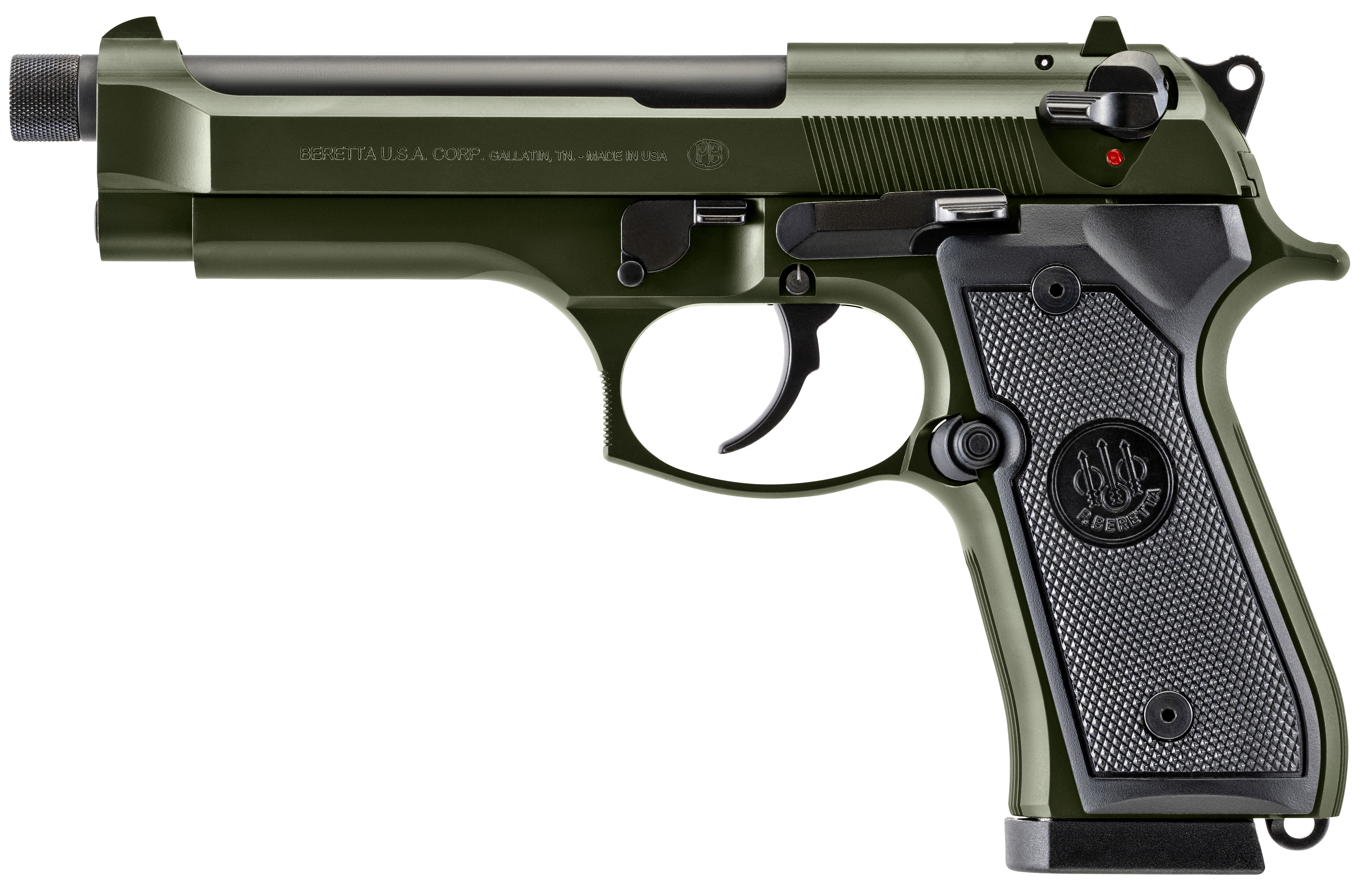 Beretta J92F300GRTB18 - 92FS - Pistol: Semi-Auto - 9MM LUGER
