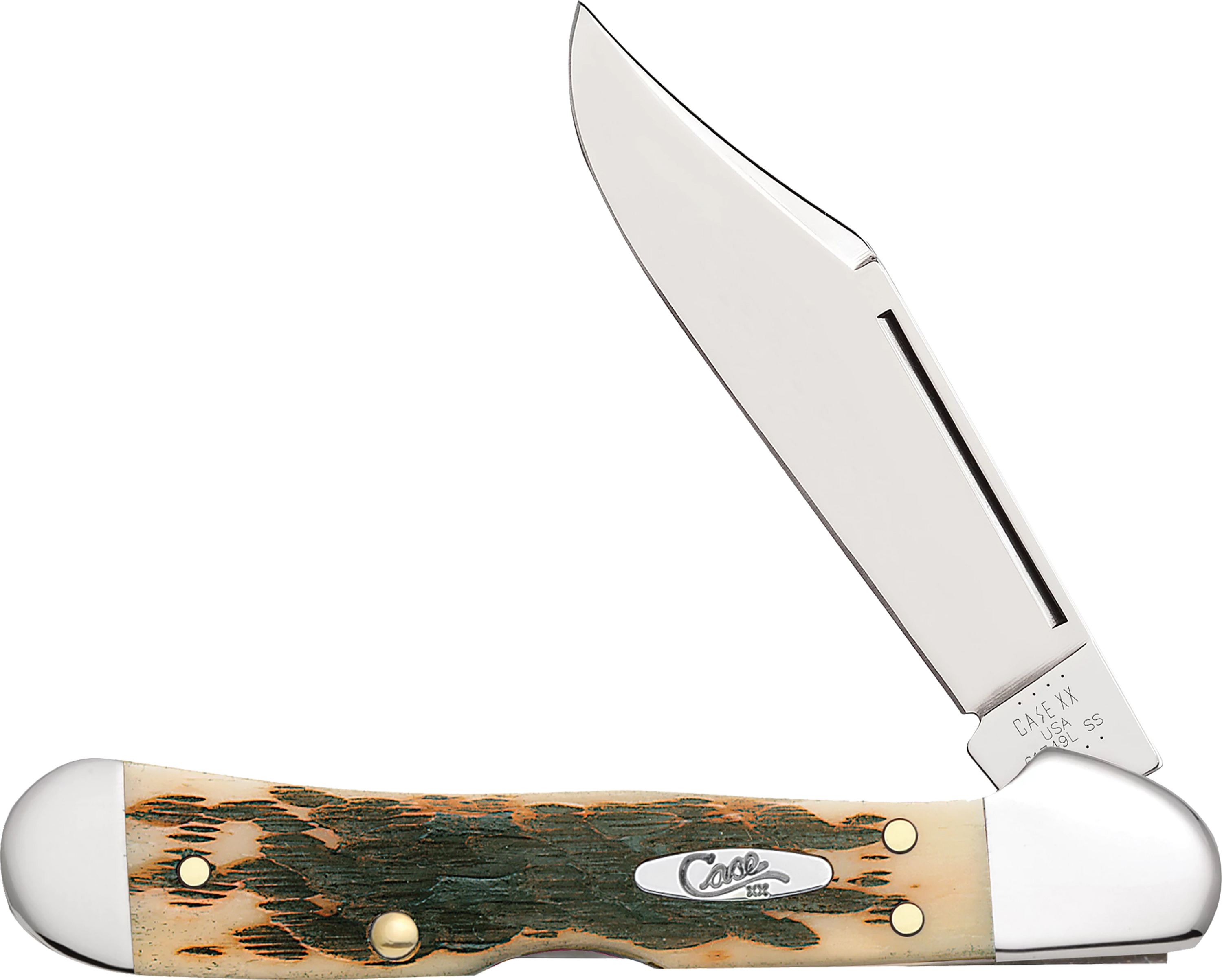 Case Mini Copperlock Amber Bone