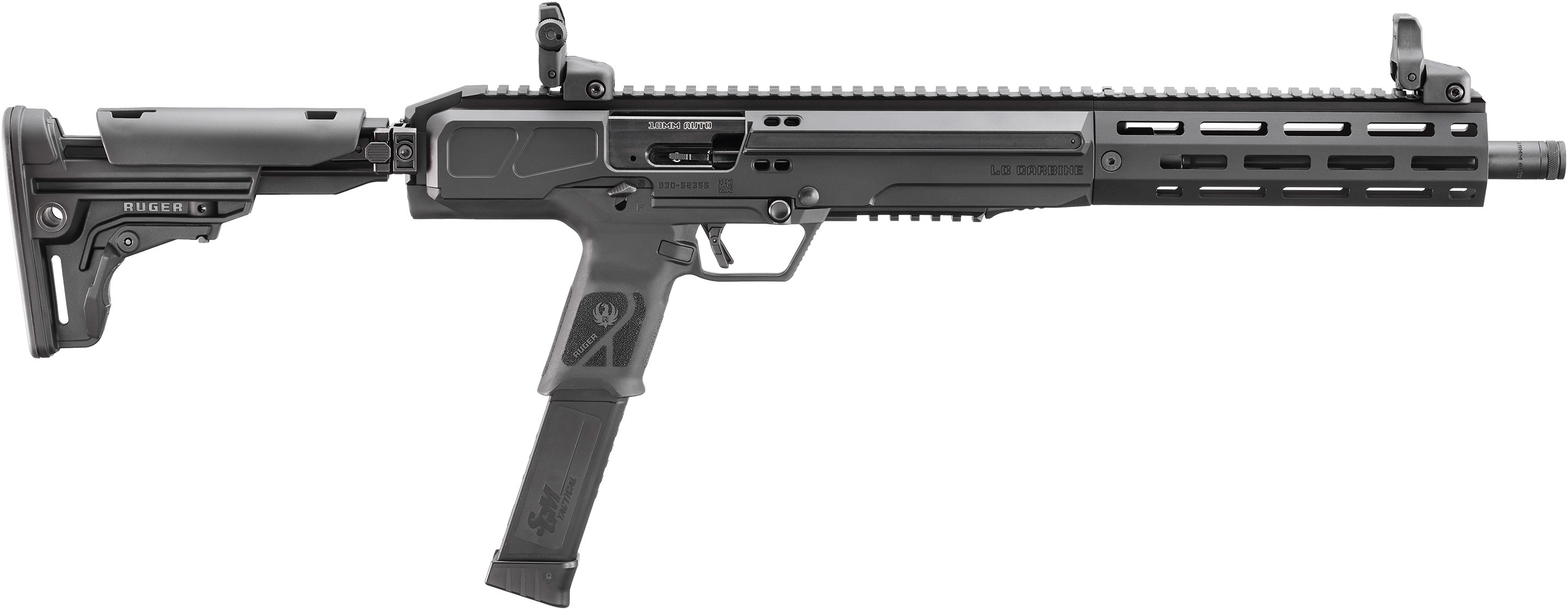 Ruger 19307 - LC Carbine - Rifle: Semi-Auto - 10MM AUTO - Semi