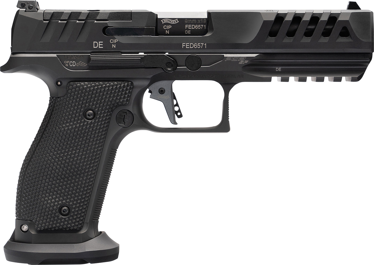 Walther Arms Inc 2872200 - PDP Match Steel Frame Full Size