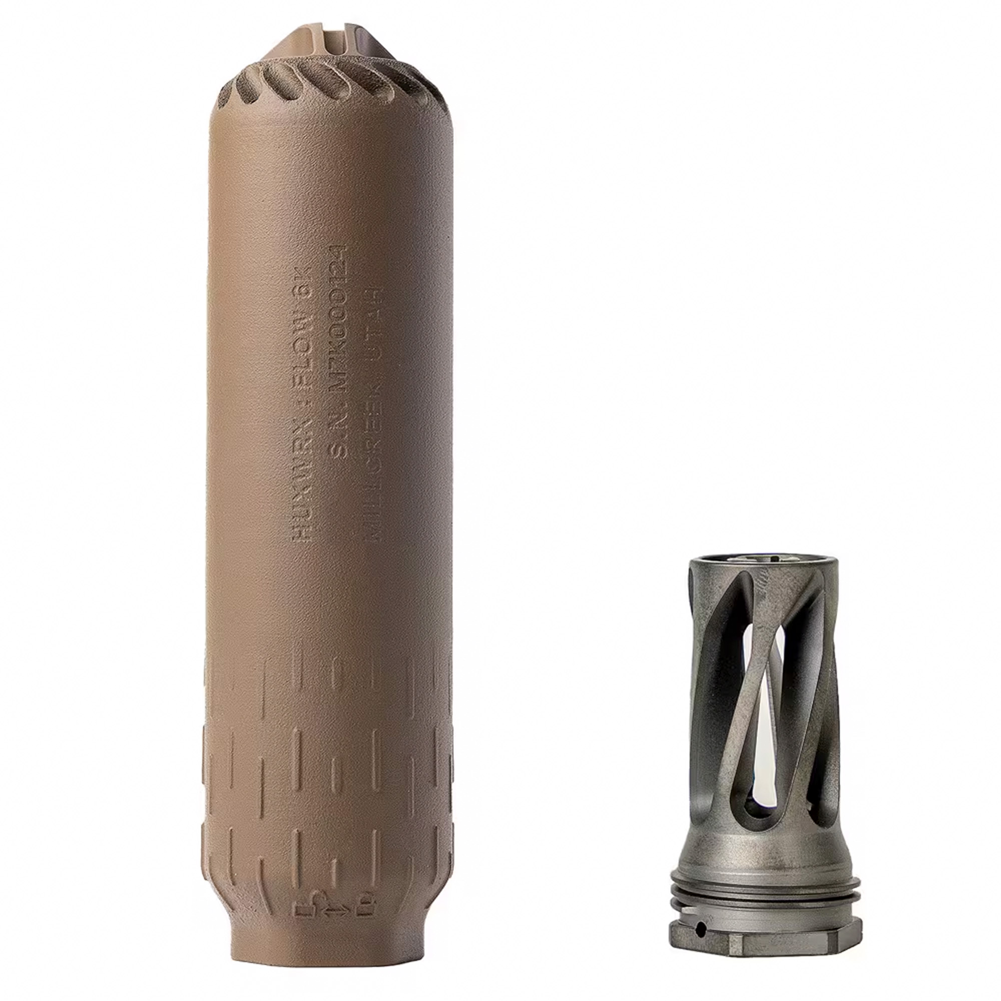 HUXWRX OSS SIL FLOW 6K QD FDE Unknown Suppressors NFA image 3
