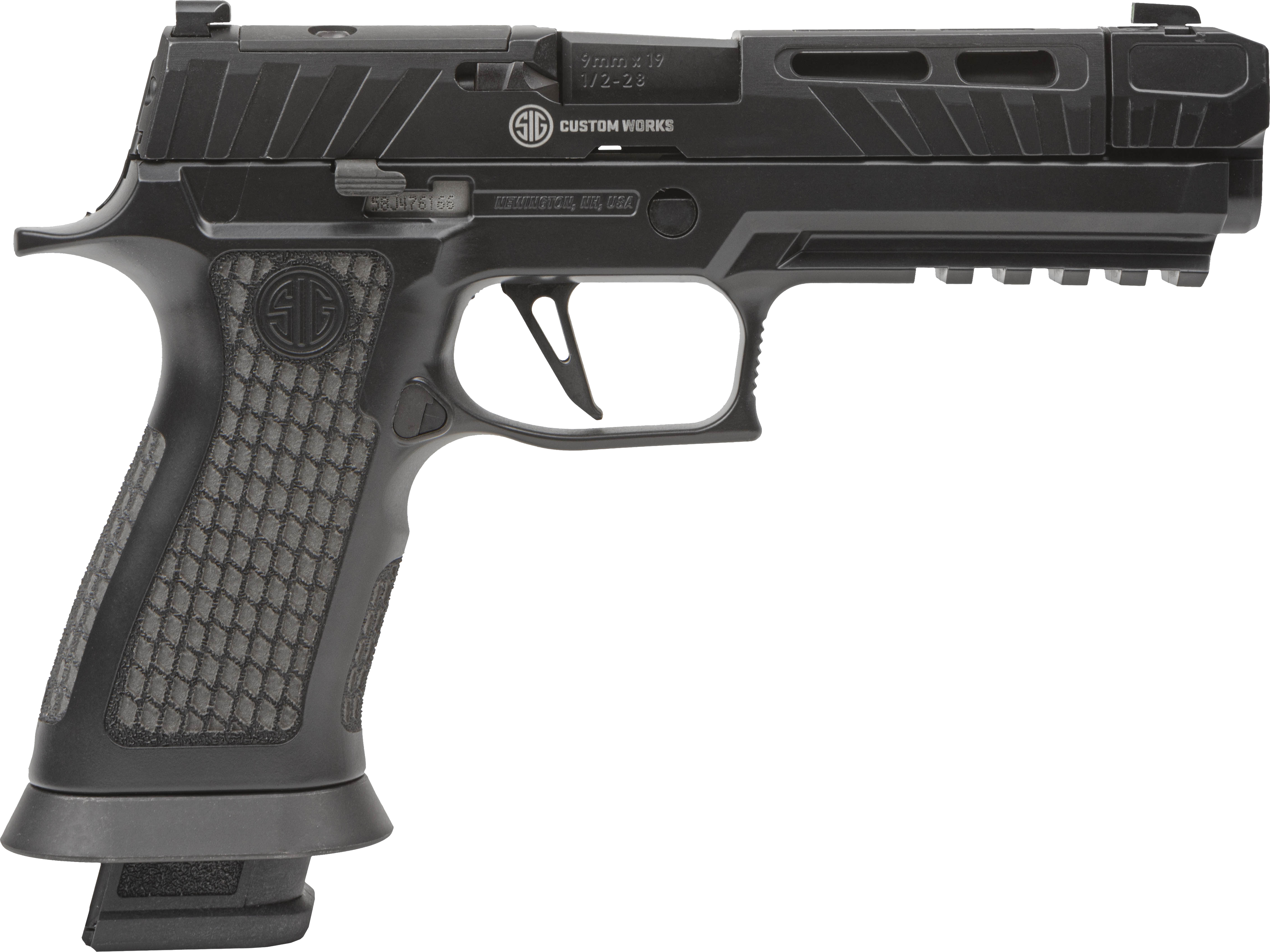 sig...様 Sig Sauer 798681677351 - P320 Spectre Comp Blackout - Pistol: Semi