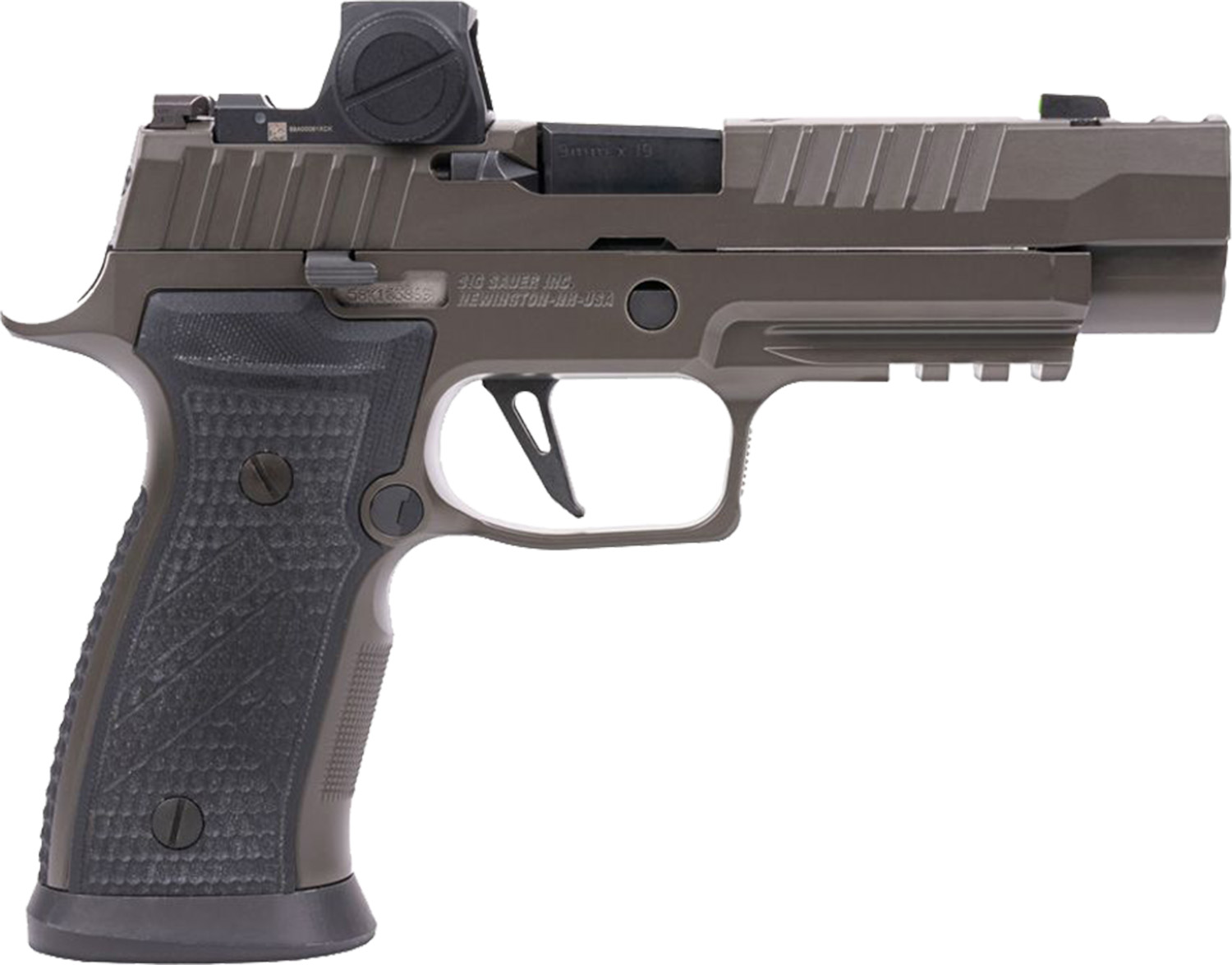 Sig Sauer 798681691715 - P320 AXG Legion Romeo-X - Pistol: Semi