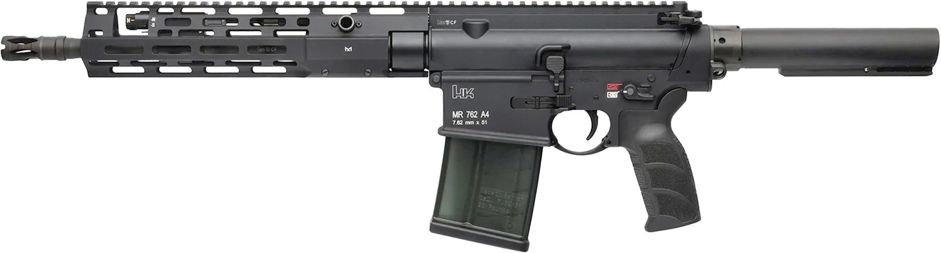 Heckler & Koch 81001052 - MR762 A4 - Pistol: Semi-Auto - 7.62 NATO