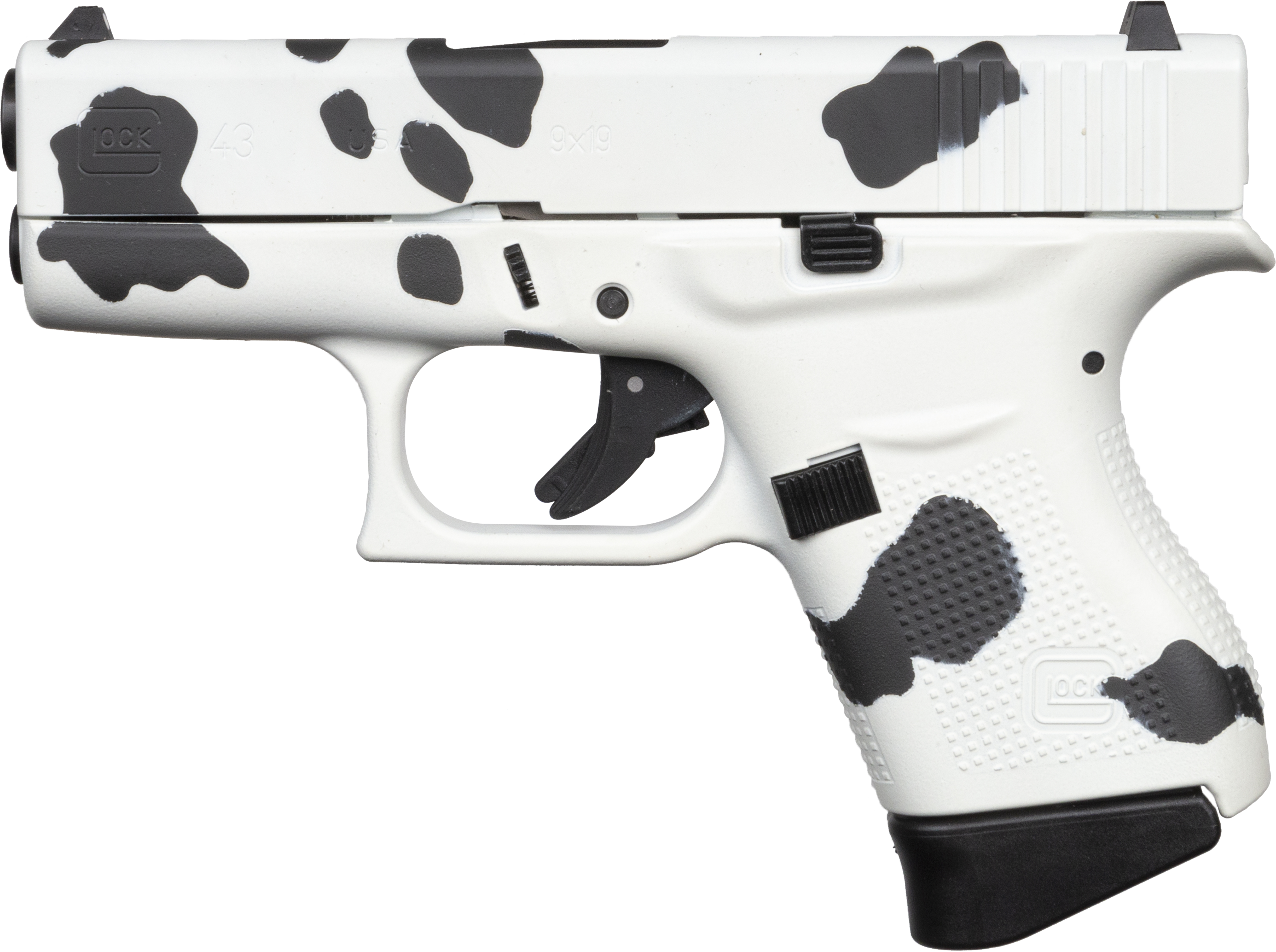 Apollo Custom|Glock ACG-57089 - 43 Black & White - Pistol: Semi