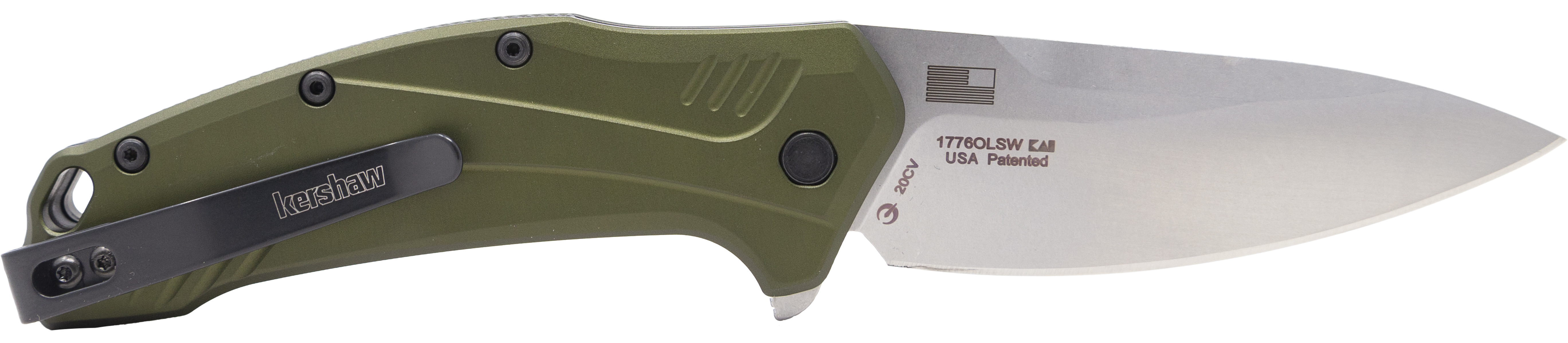 Kershaw Link Olive