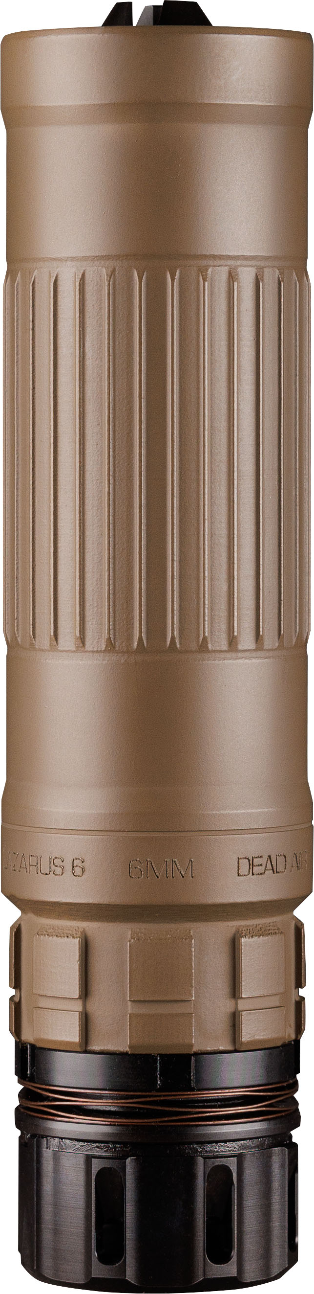 Dead Air Silencers DAS SIL LAZARUS6 6MM FDE KEYMO