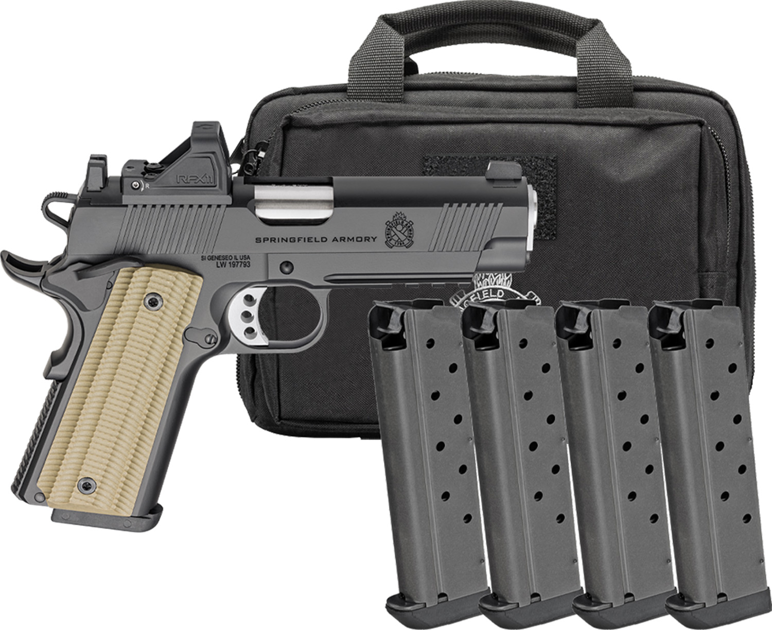 Springfield Armory USA SPG 1911 OP AOS 9MM GP 4.25 9R