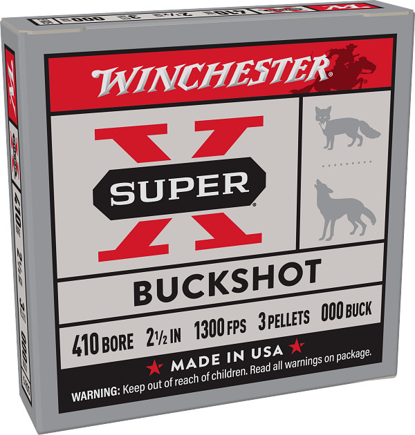 Winchester Super-X Buffered Shot 410 Bore 2.5