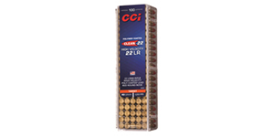 CCI Ammunition CCI 22LR 40GR C22 HV REDRN 100