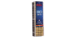 CCI Ammunition CCI 22LR 40GR C22 SV BLURN 100