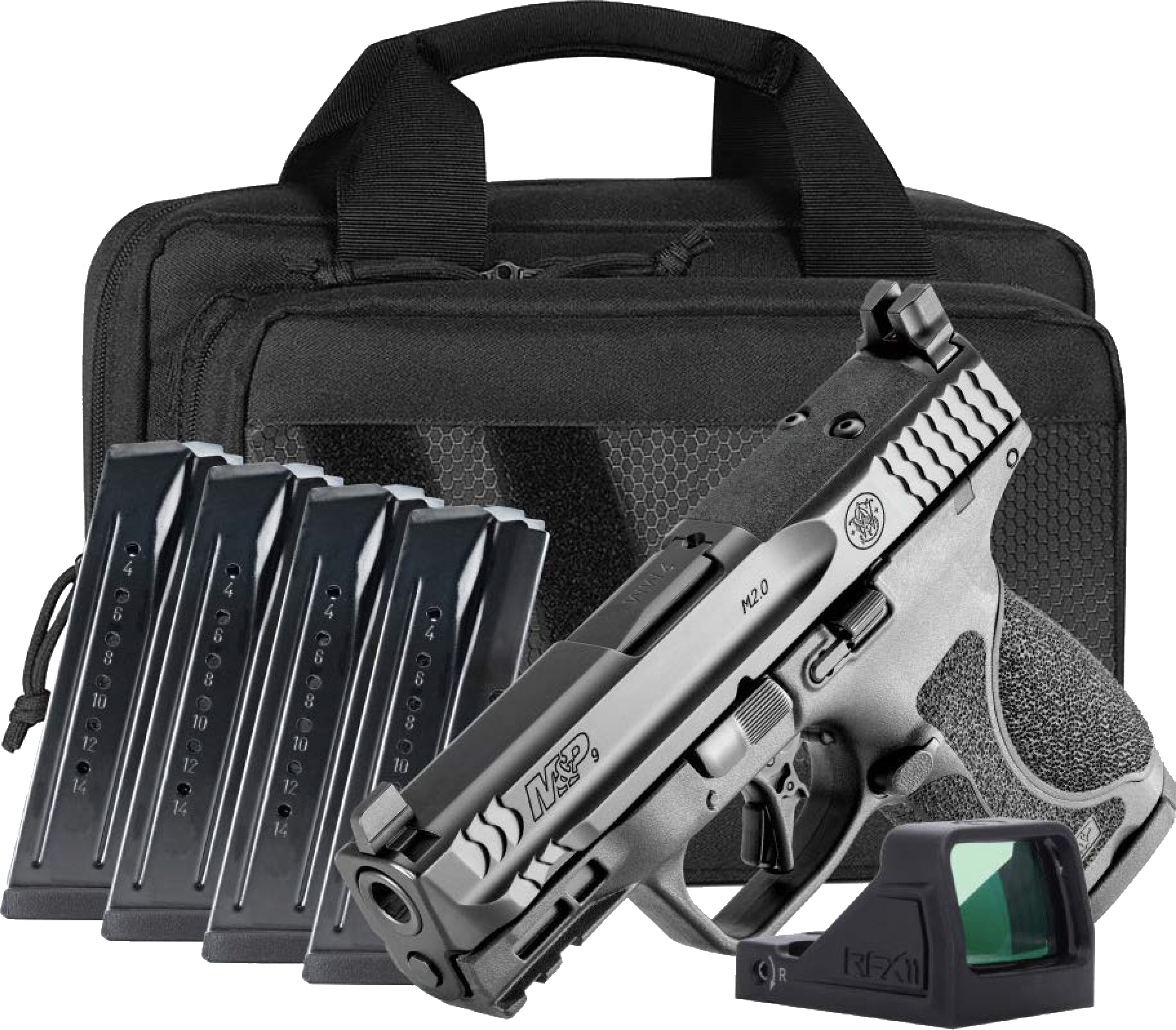 Smith & Wesson S&W MP2C 9MM 3.6B 15 NTS BNDL