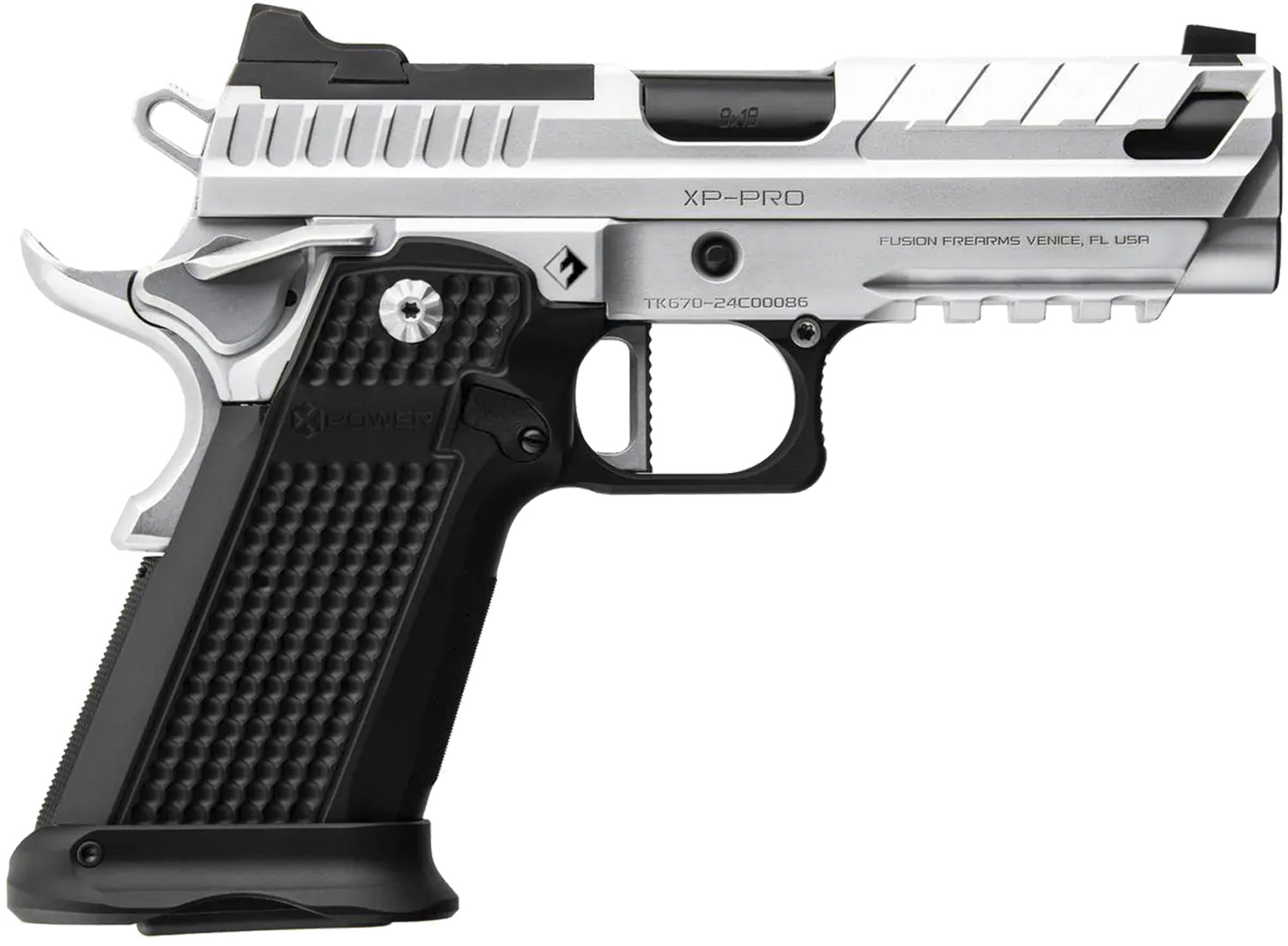 Fusion Firearms FUS XP PRO 9MM 4B 17RD CHR