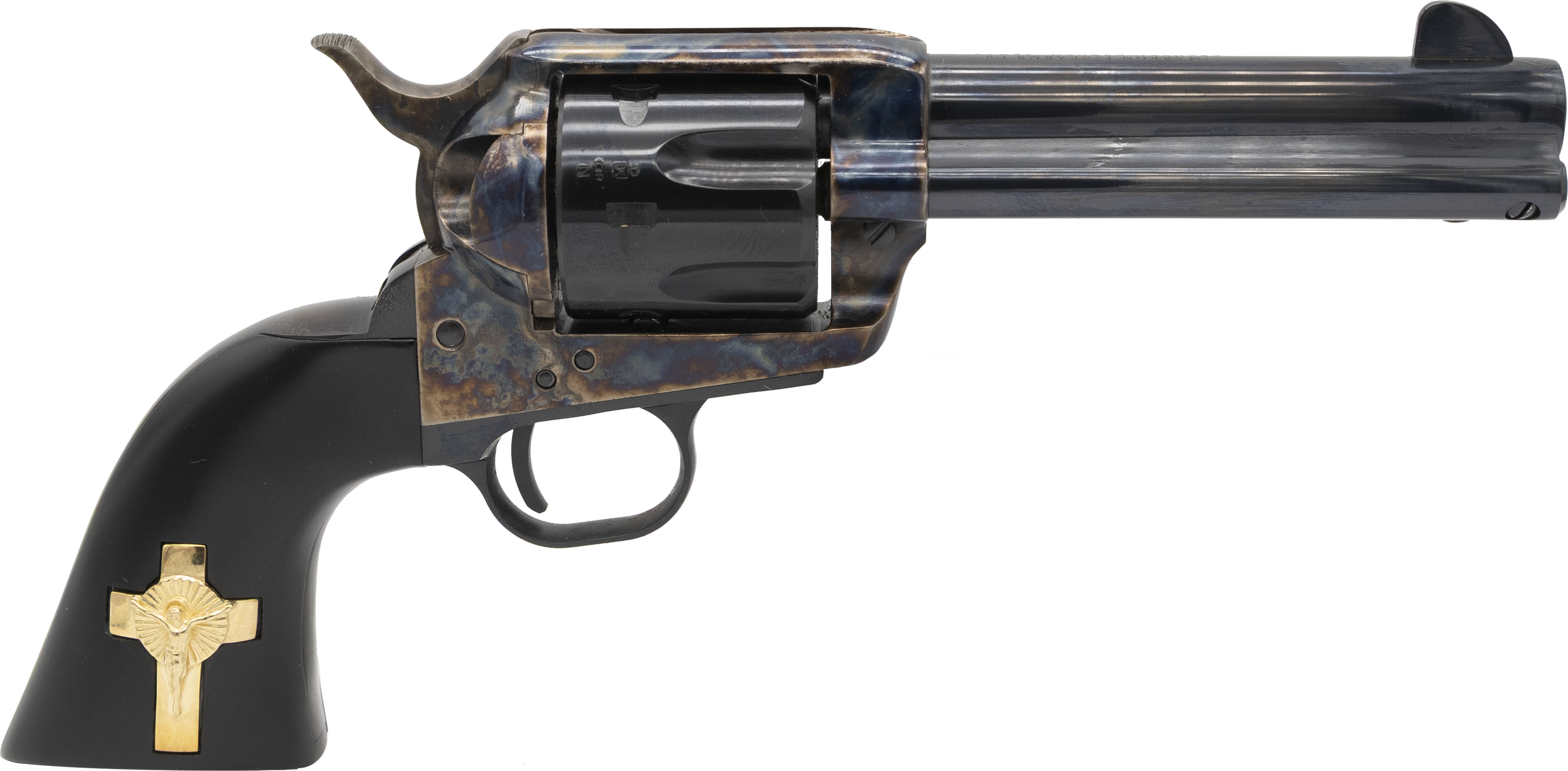 Cimarron Firearms CIM HOLYSMOKER 45LC 4.75B BLK