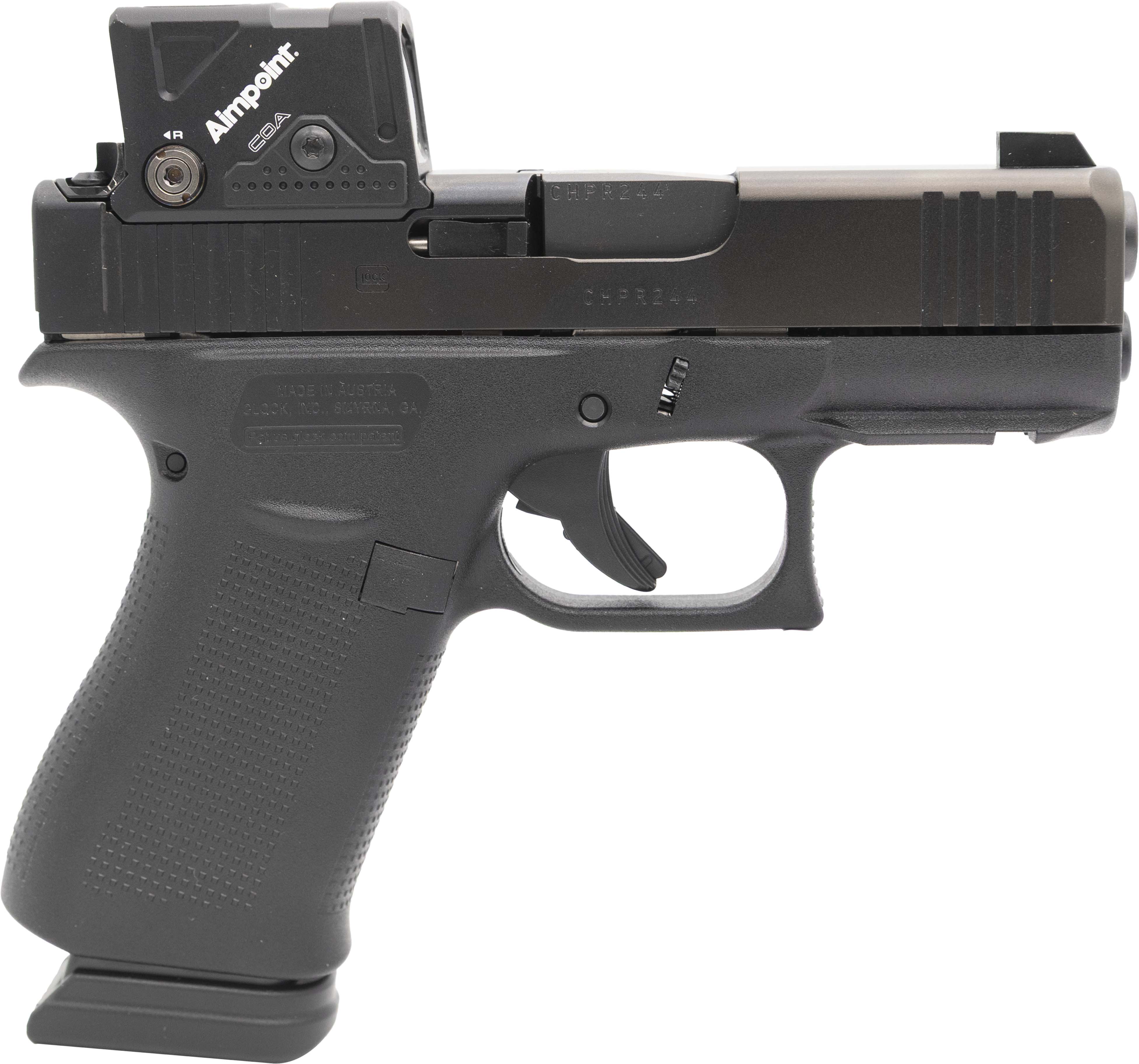 Glock GLK 43X 9MM 15R MOS8 COA AMPT