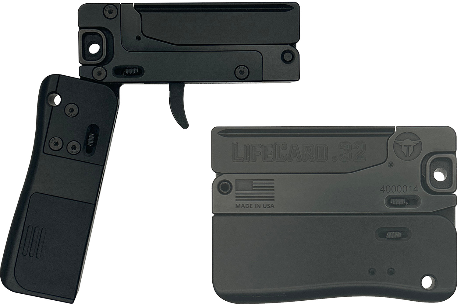 Trailblazer Firearms LifeCard Handgun LifeCard .32 ACP 2.5" 1RD Pistol, Black image 3