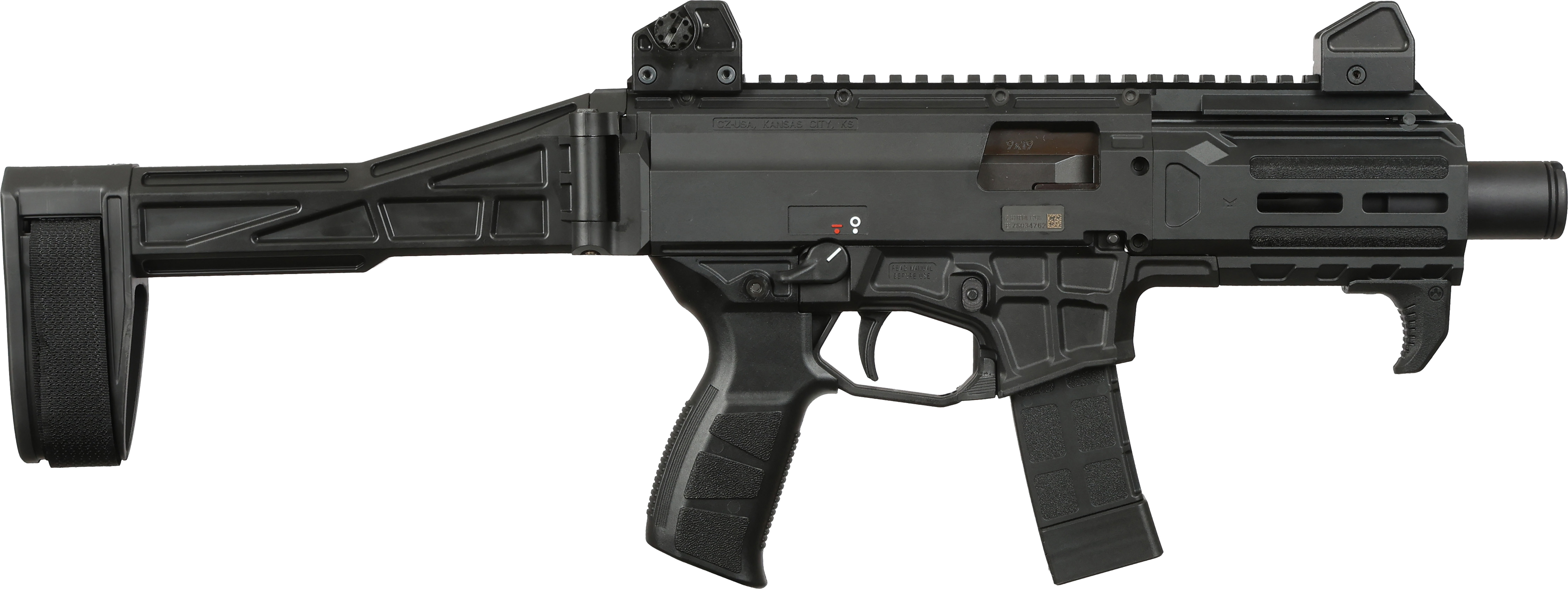 CZ-USA CZU SCORP 3+ MCRO 9MM 4.2 BRCE