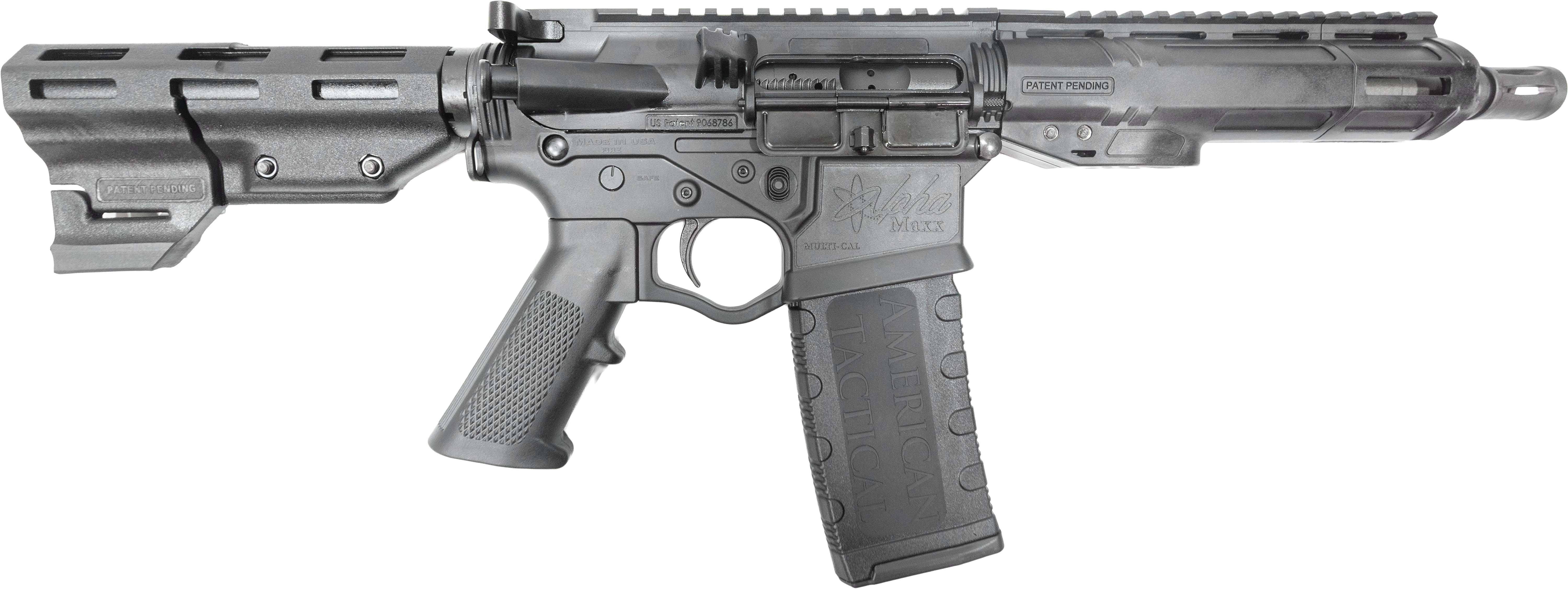 ATI ATIGAX5567MLTBNS 5.56 NATO 7" 30RD SEMI-AUTOMATIC Pistol, Black image 3