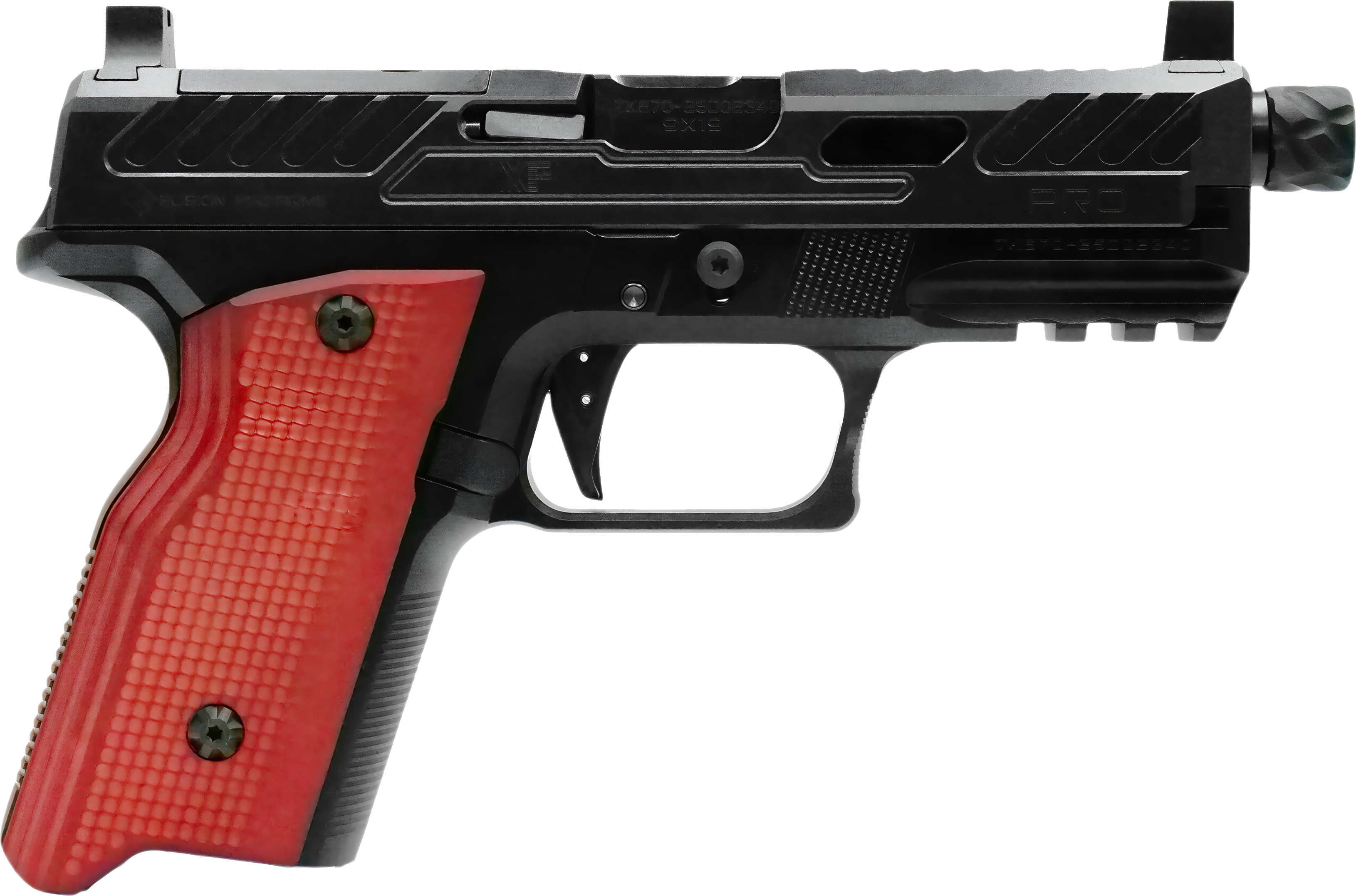 Fusion Firearms FUS XF PRO 9MM 4B 15RD BLK TB