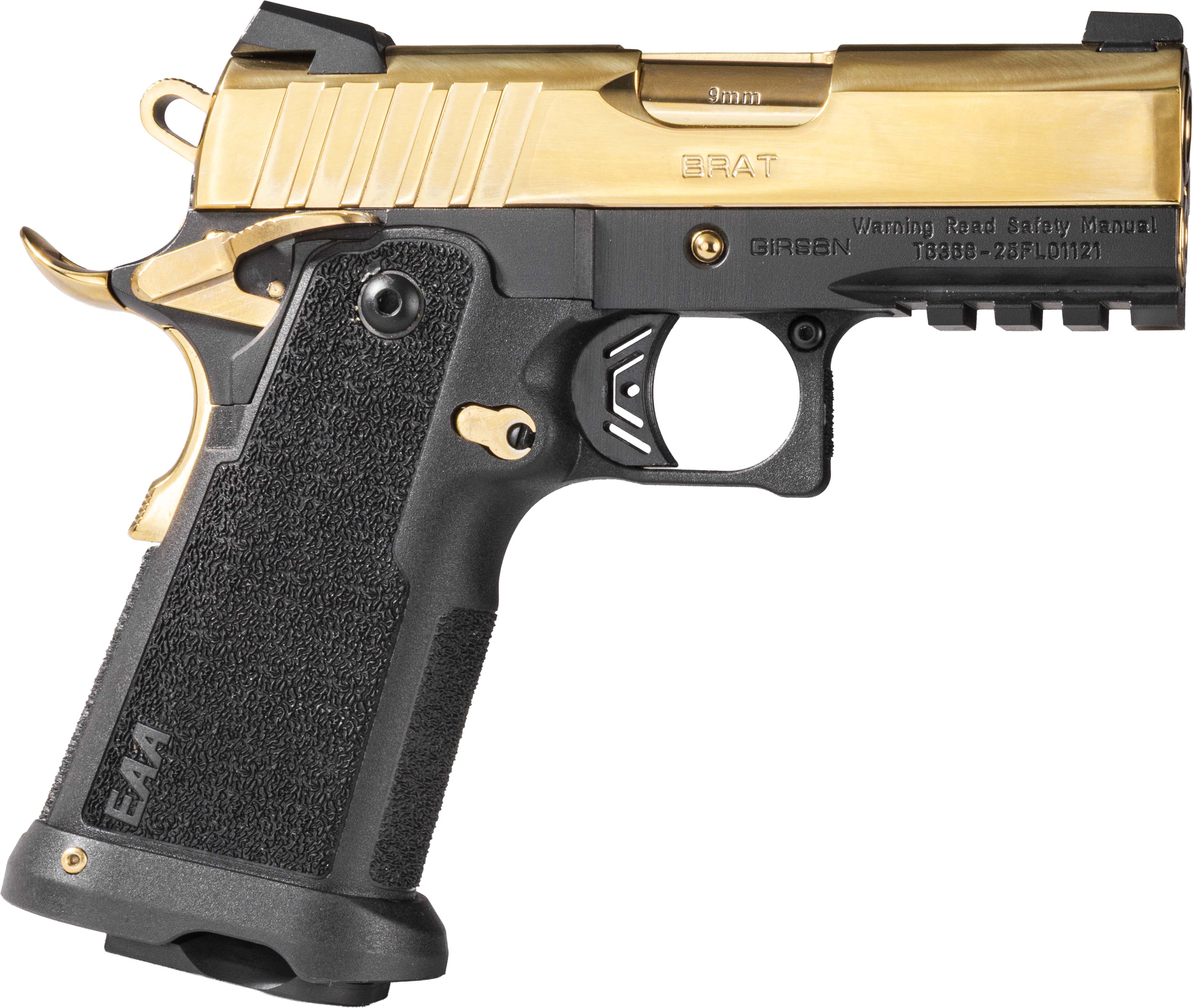 European American Armory EAA GIR 2311 BRAT 9MM 3GLD 17R