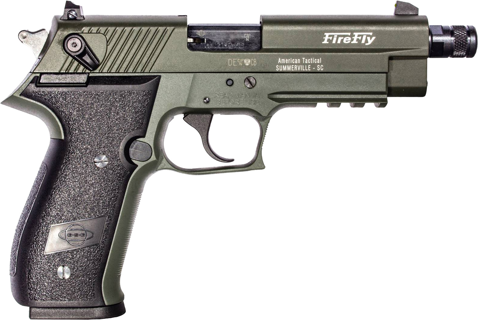 American Tactical ATA GSG FIRFLY 22LR TB GRN 13R
