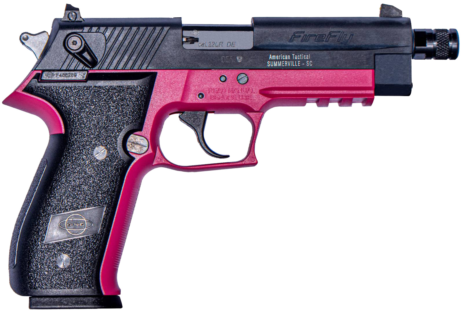 American Tactical ATA GSG FIRFLY 22LR TB PNK 13R