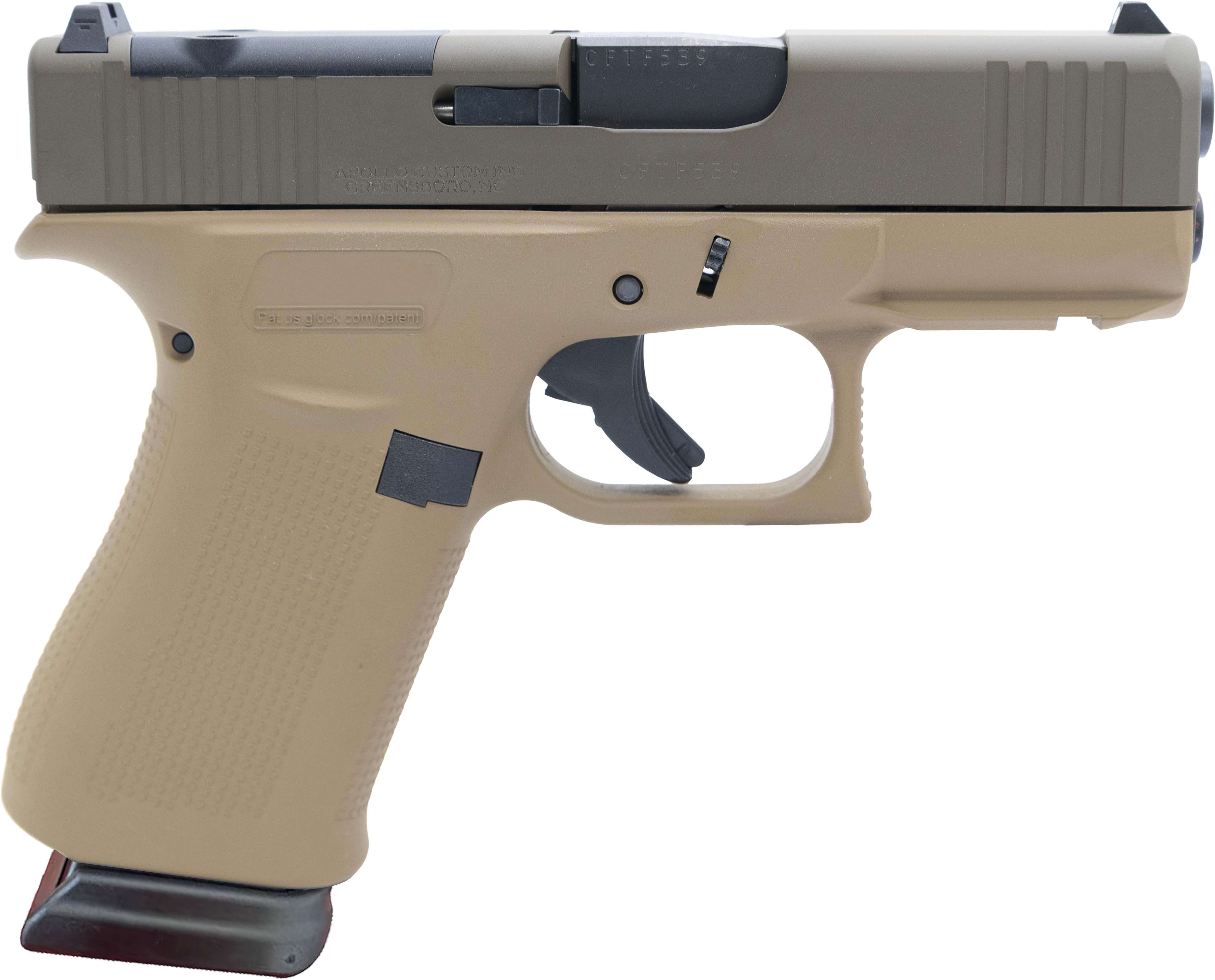 Apollo Custom GLK 43XMOS 9MM 15R DDE PATB
