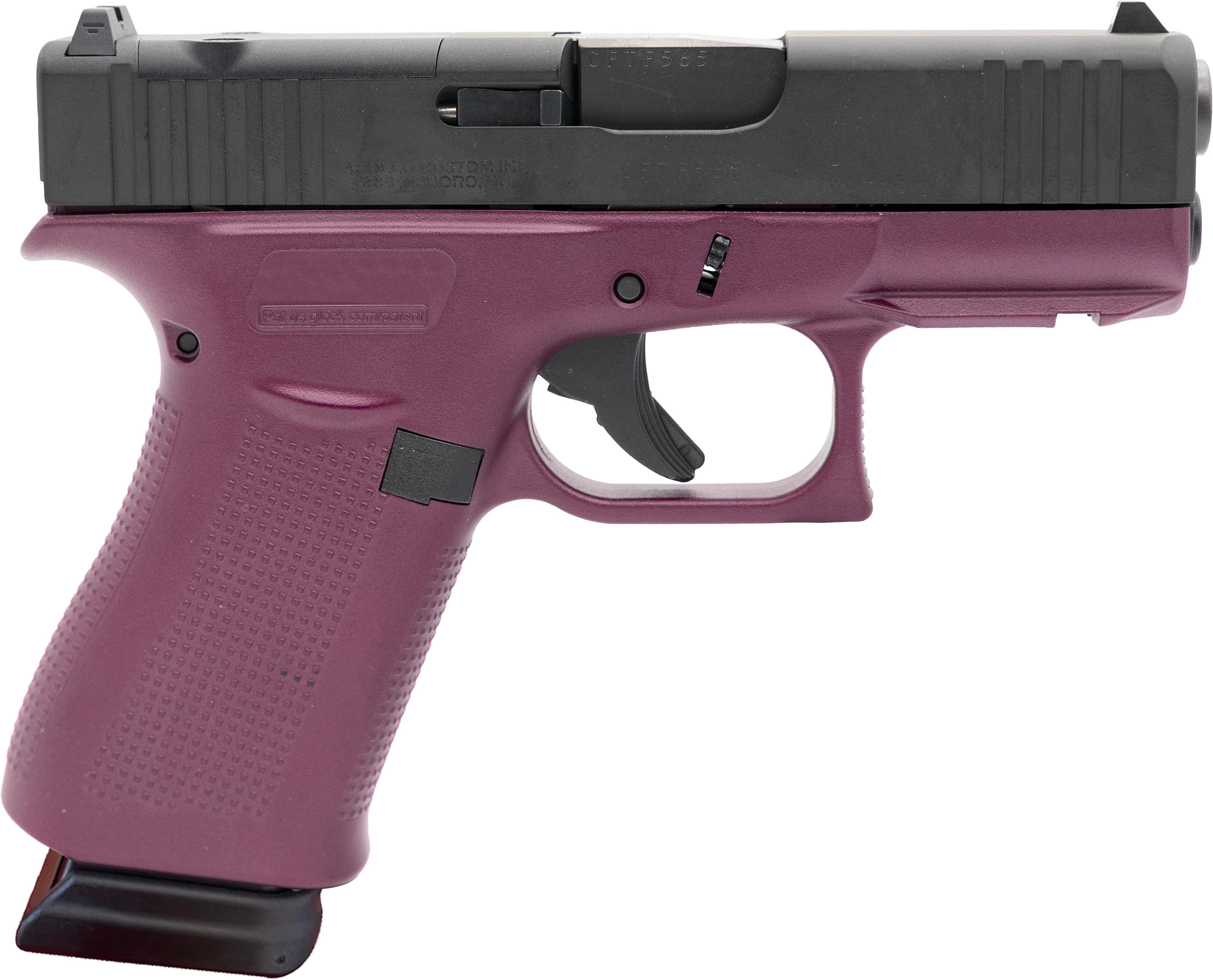 Apollo Custom GLK 43XMOS 9MM 15R BLKCHRY BLK
