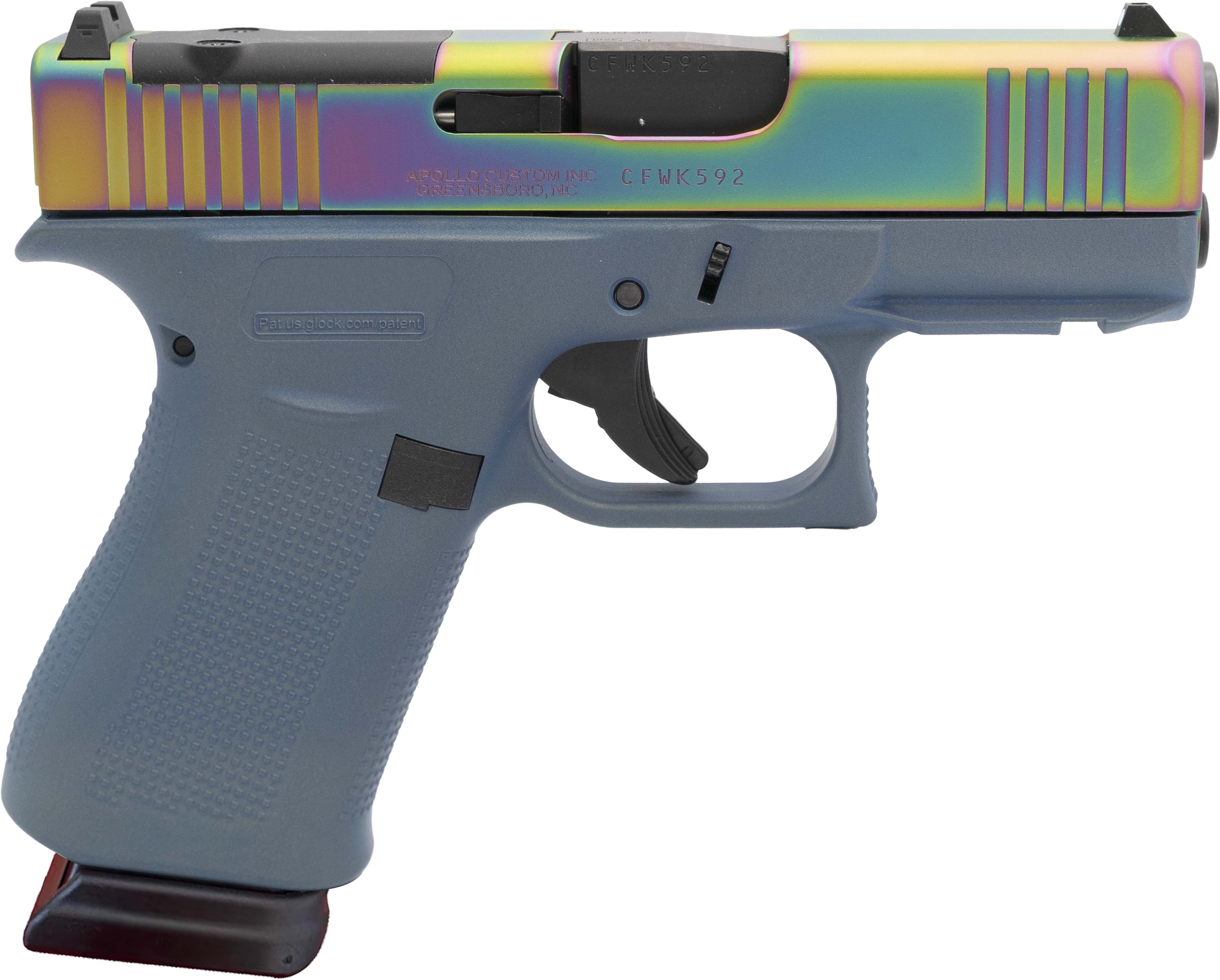 Apollo Custom GLK 43XMOS 9MM 15R NOR LI RNBW