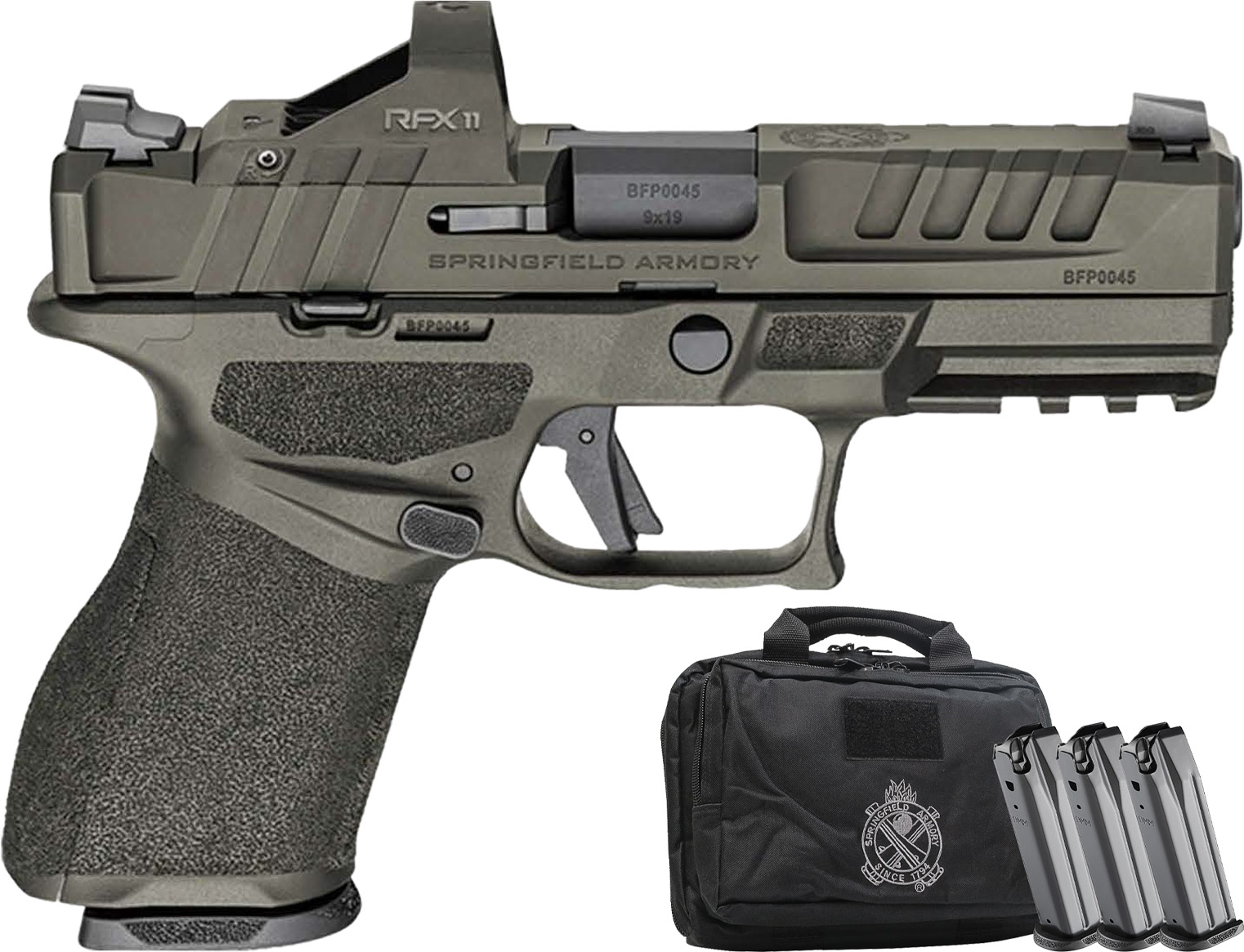 SPG ECHEL CMPT 9MM GP ODG 10RD image 3