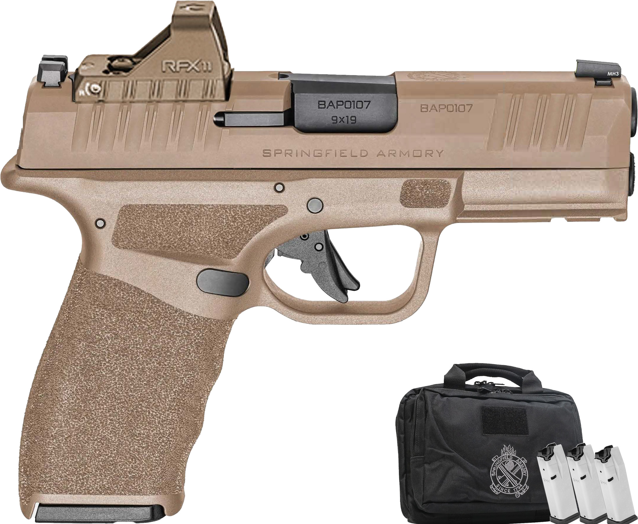 SPG HELL PRO 9MM GP FDE 10R image 3
