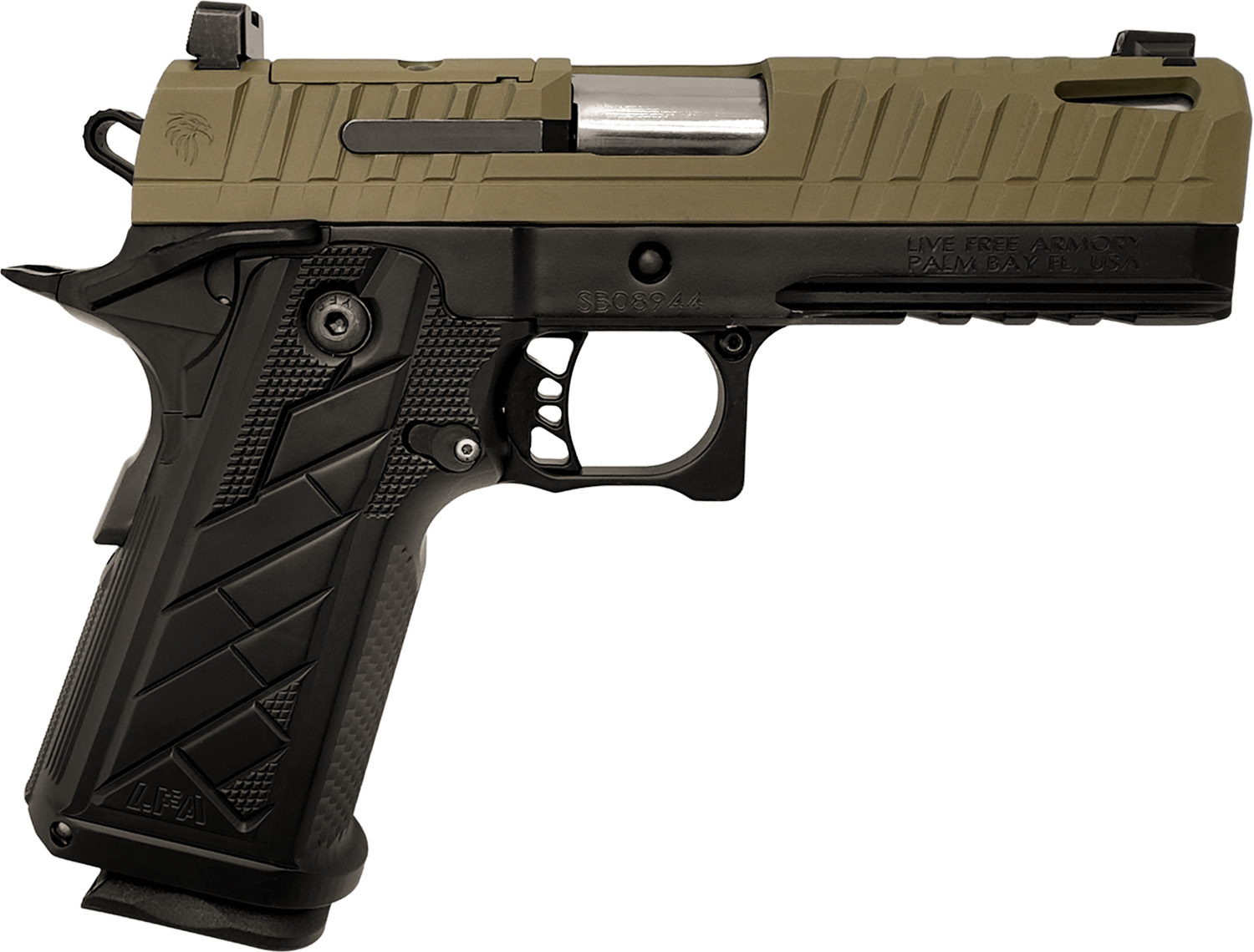 Live Free Armory CAI LFA APL 11 CPT 9MM 18R FDE