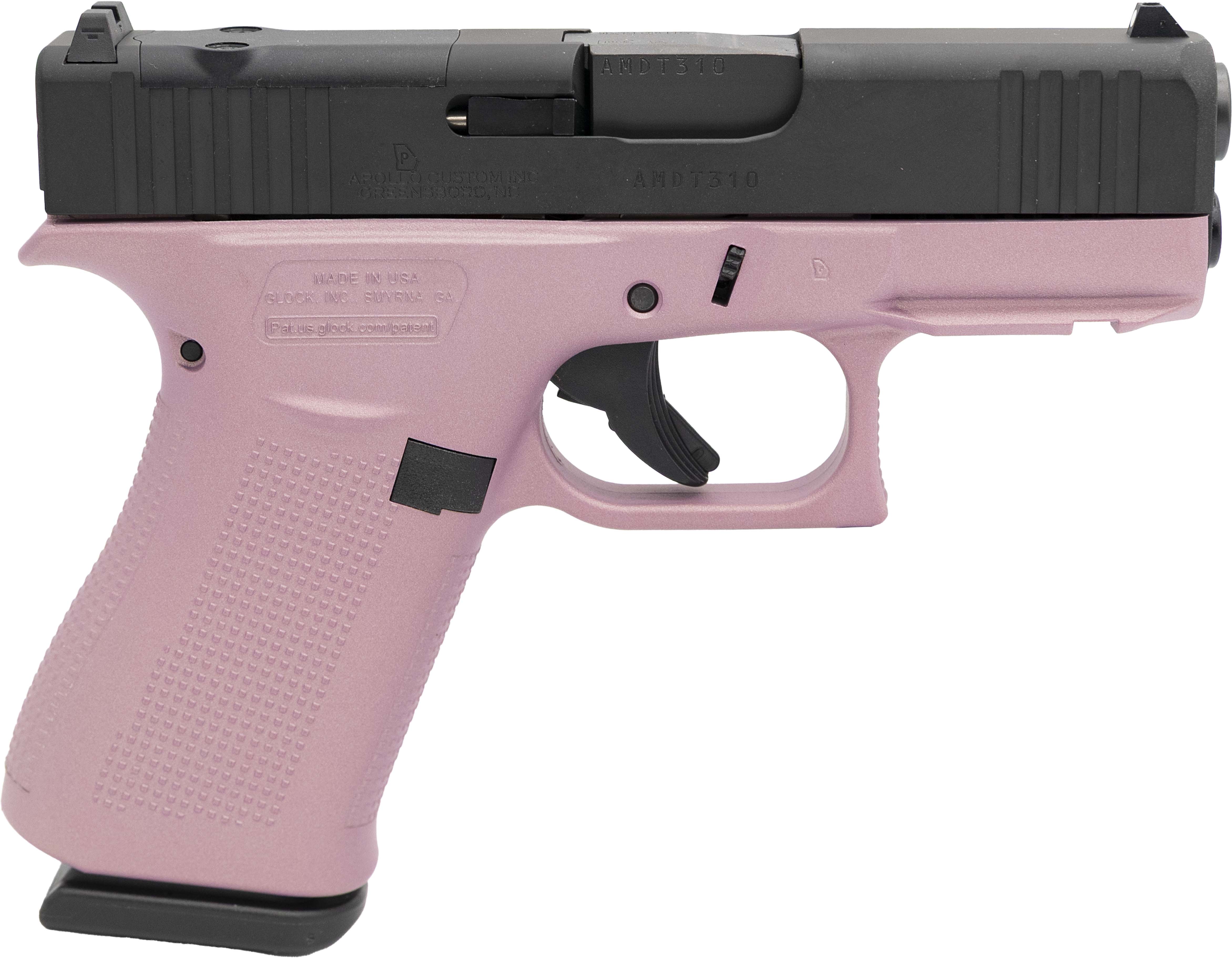 Apollo Custom GLK 43XMOS 9MM 10R PINK BLK