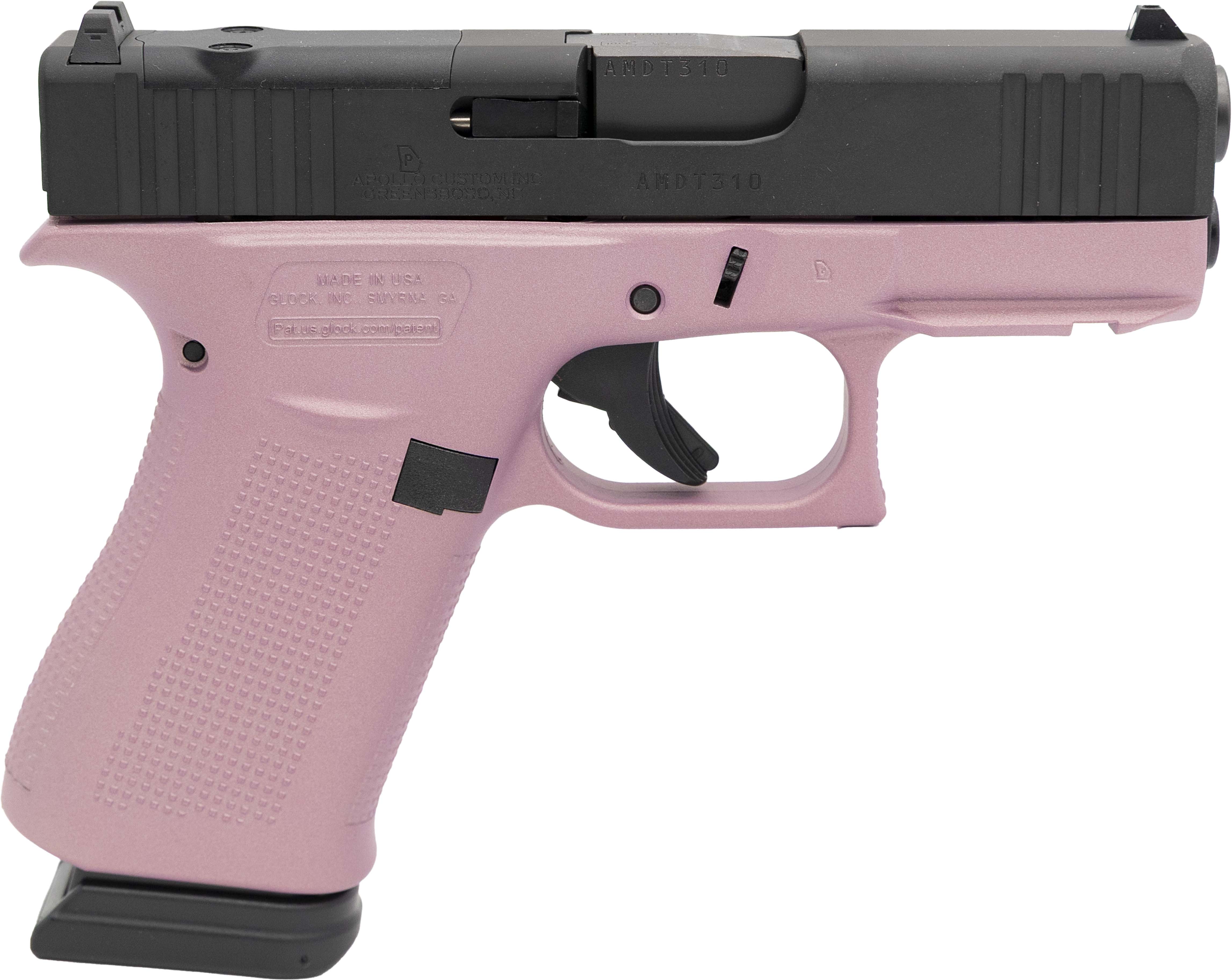 Apollo Custom GLK 43XMOS 9MM 15R PINK BLK