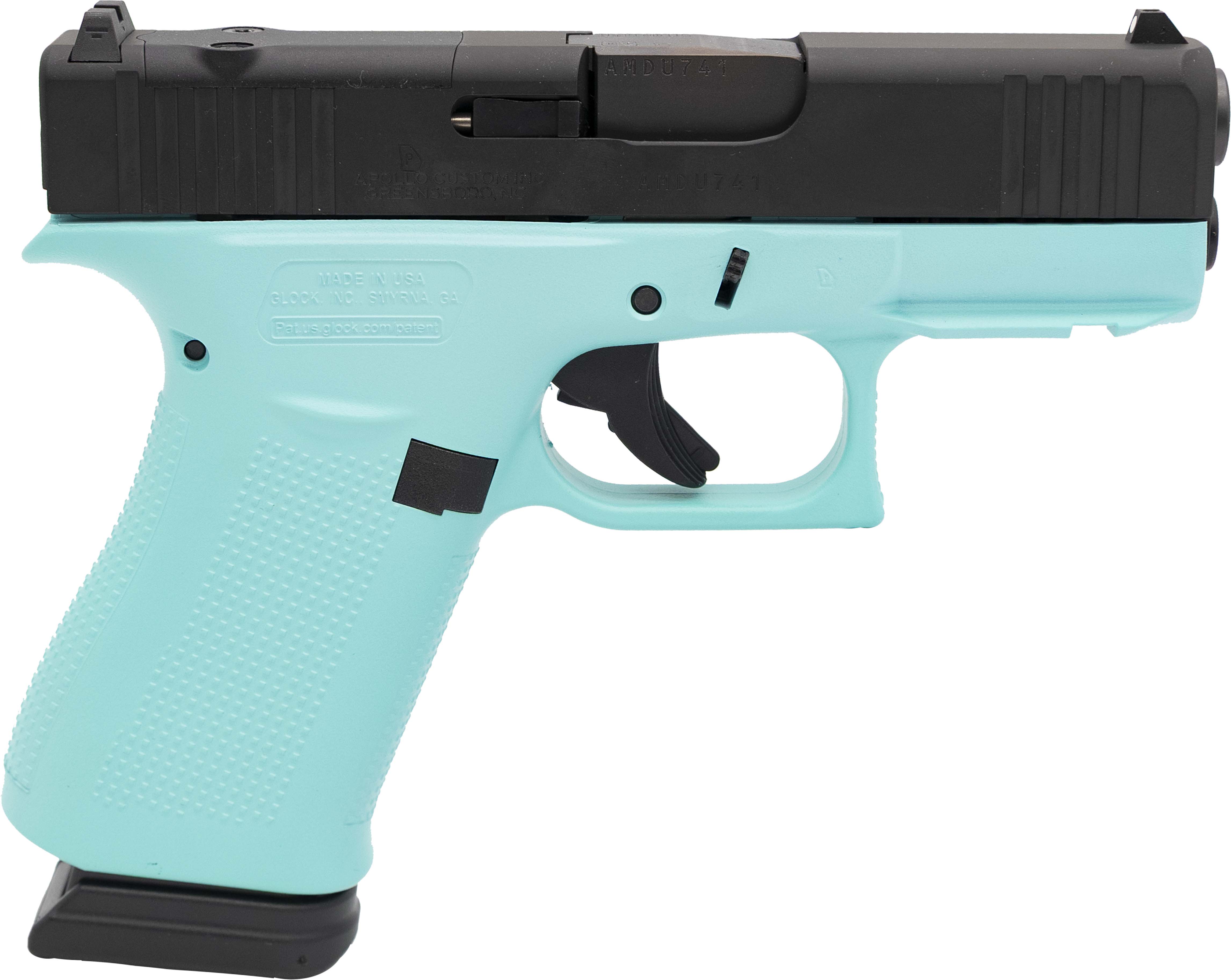 Apollo Custom GLK 43XMOS 9MM 15R RBEG BLK
