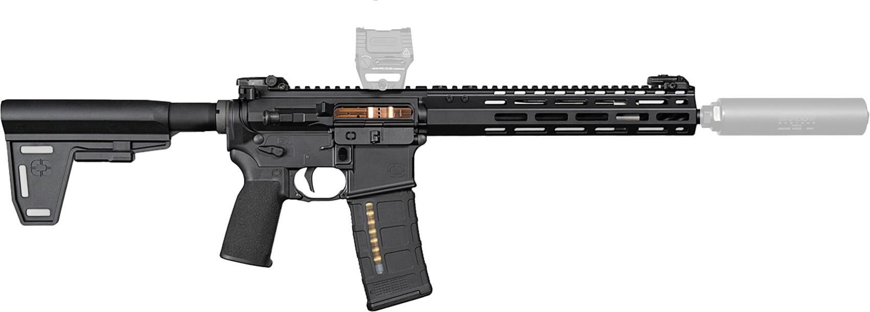Shadow Systems SHD E526 BLK 5.56 11.5 BRZ 30R